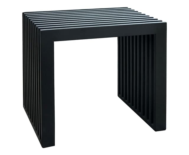 Rib Sivupöytä Musta 45cm