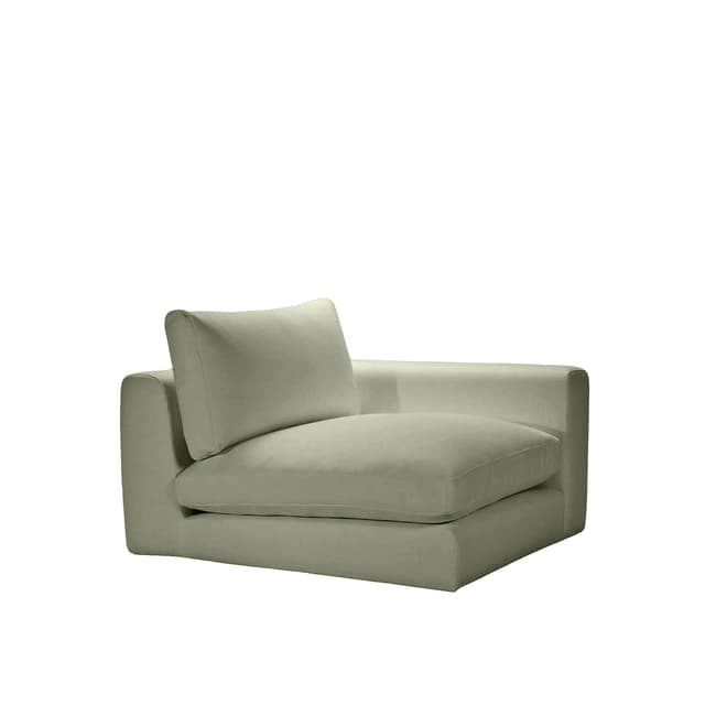 Capri 1-istuttava sohvaosa oikea käsinoja Green 107cm