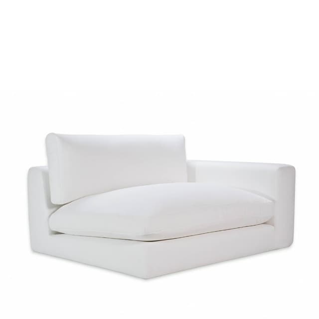 Capri 1,5 istuttava sohvaosa Oikea käsinoja Valkoinen 142cm