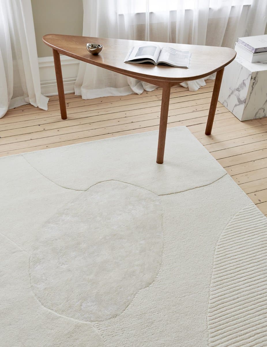 Topaz Villa-/Viskoosimatto Ivory 250 x 350