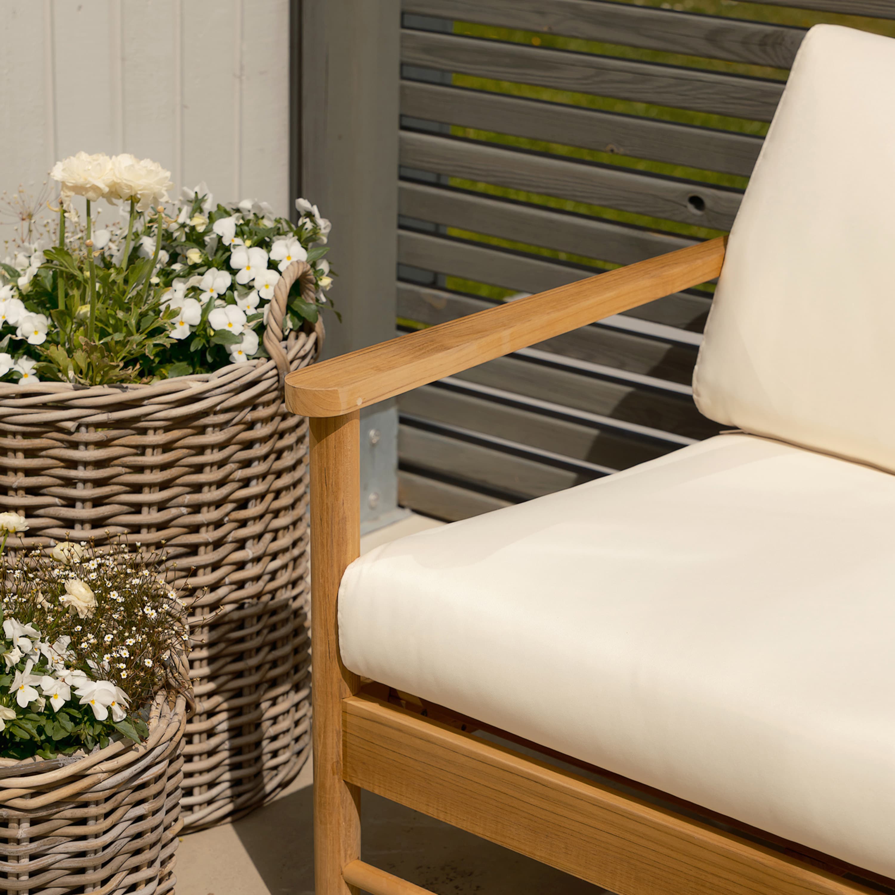 Soleil Outdoor Lounge-sohva 185 cm