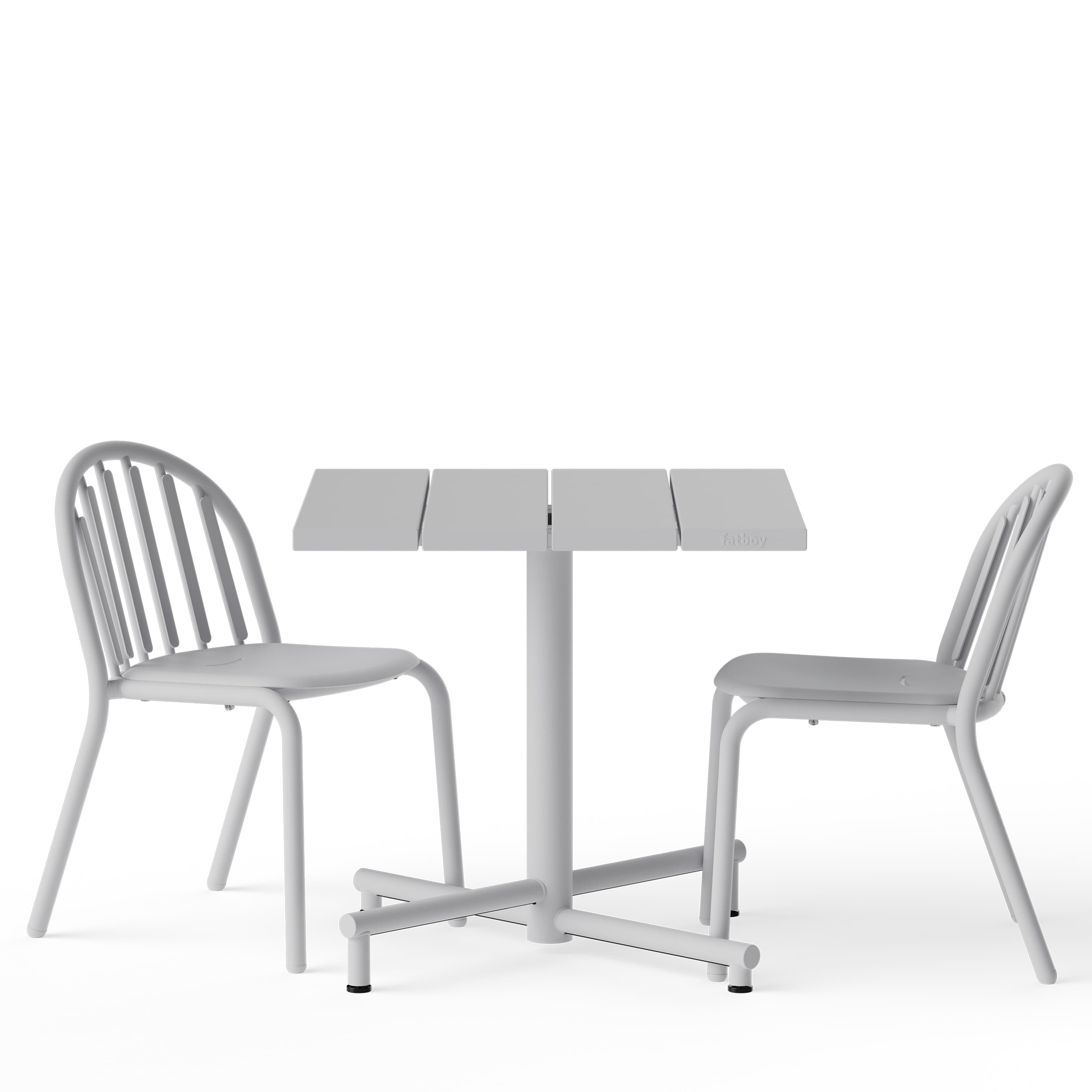 Fred's Ruokatuoli Light Grey 2-pack