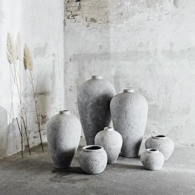 Luna Ruukku Grey Terrakotta Ø32