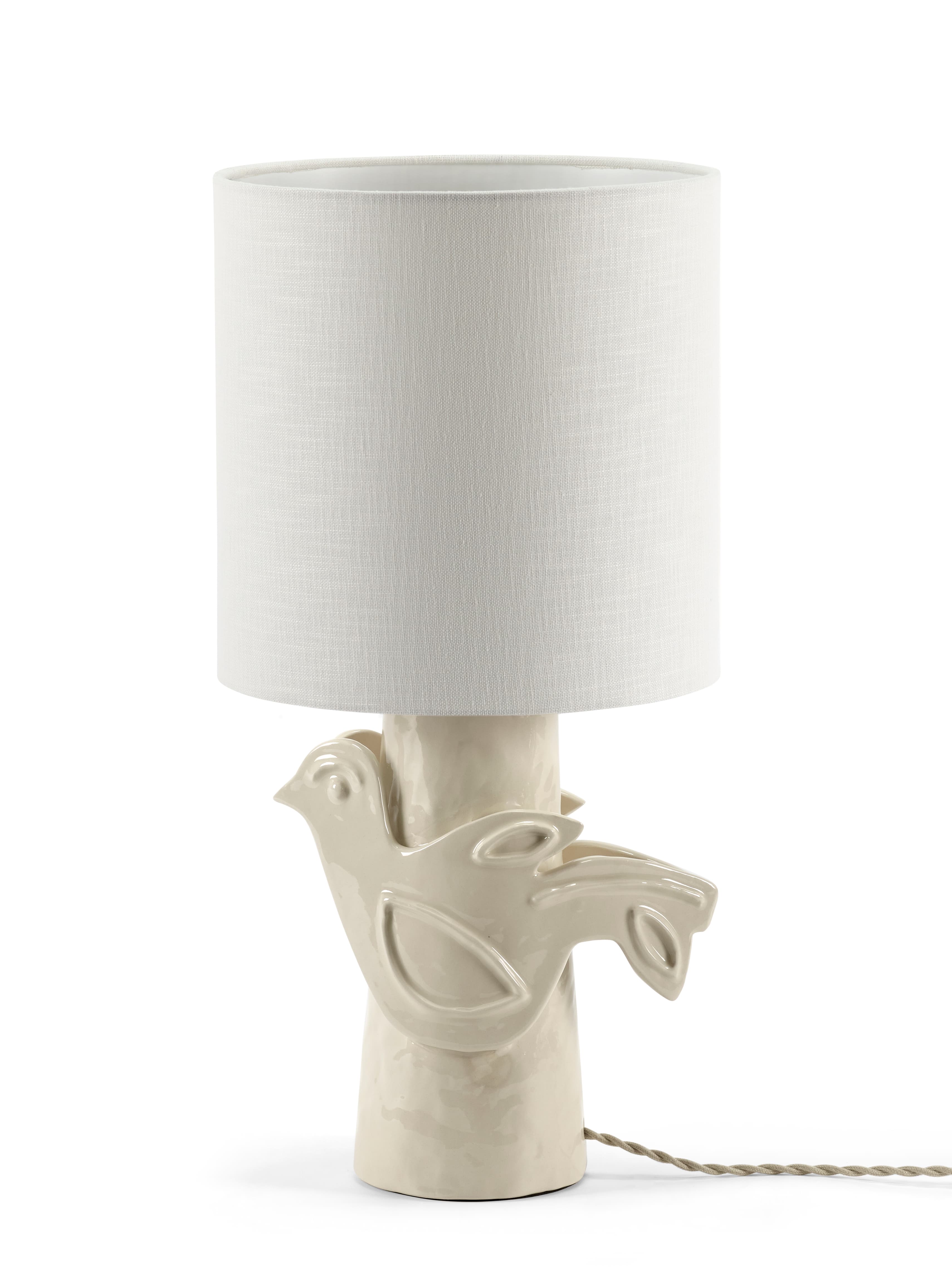 Paloma Pöytävalaisin Valkoinen 52 cm