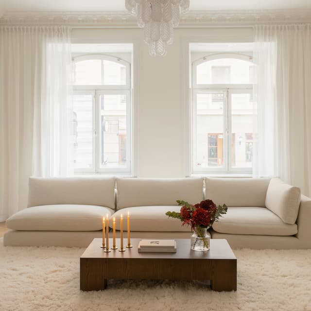 Capri 1-istuttava sohvaosa oikea käsinoja Beige 107cm