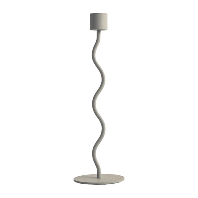 Curved Kynttilänjalka Sand 23cm