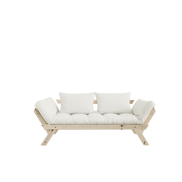Bebop Sohvasänky Luonnollinen/Valkoinen 174 cm