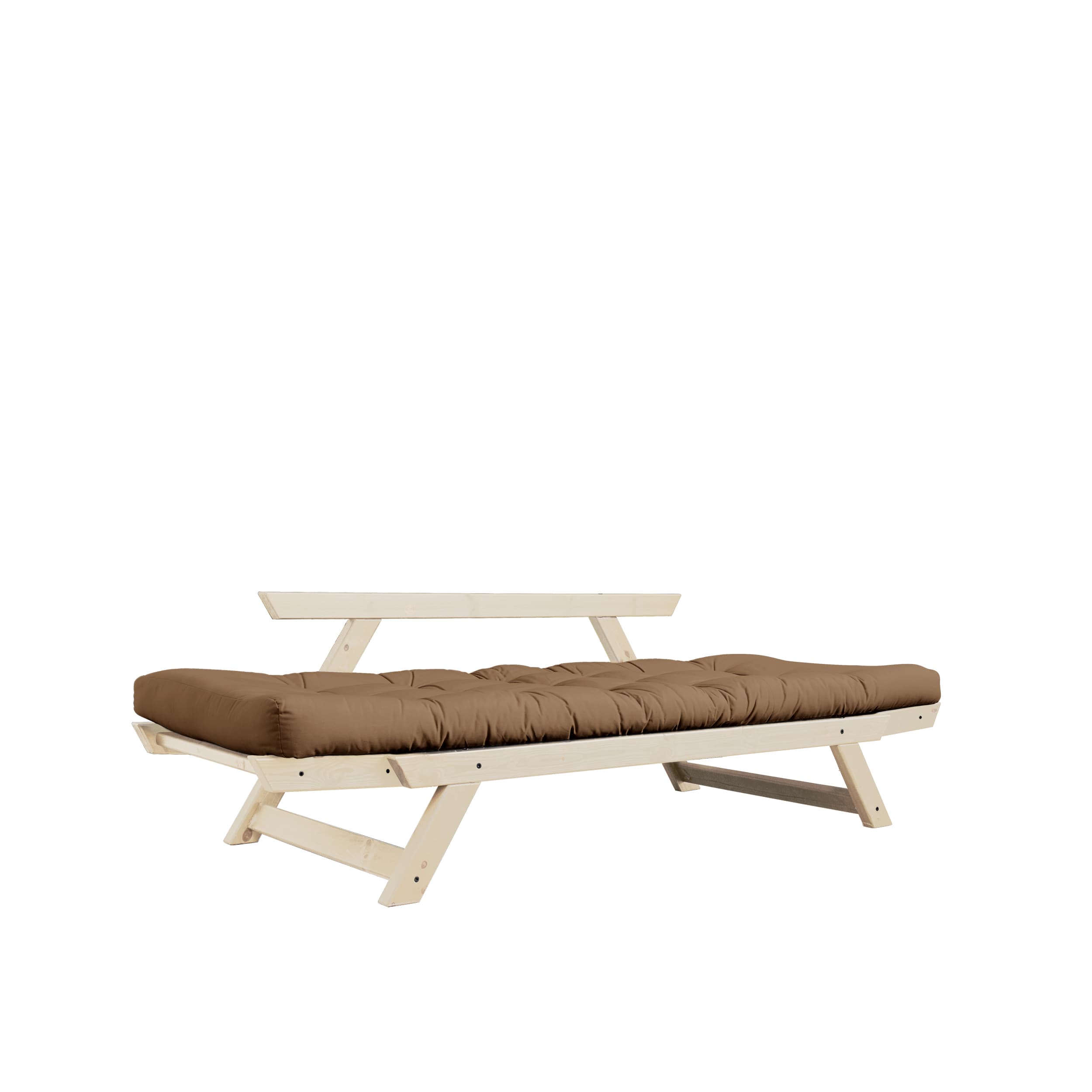 Bebop Sohvasänky Luonnollinen/Mokka 174 cm