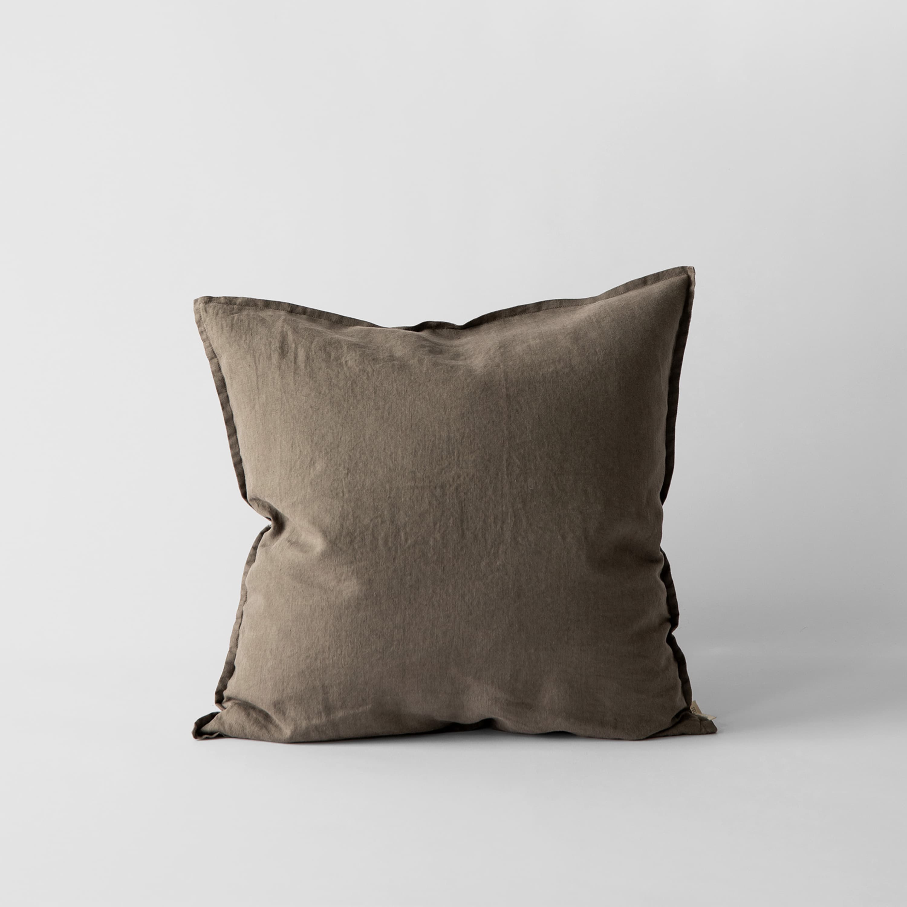 Tyynynpäällinen Pellava Taupe 50x50