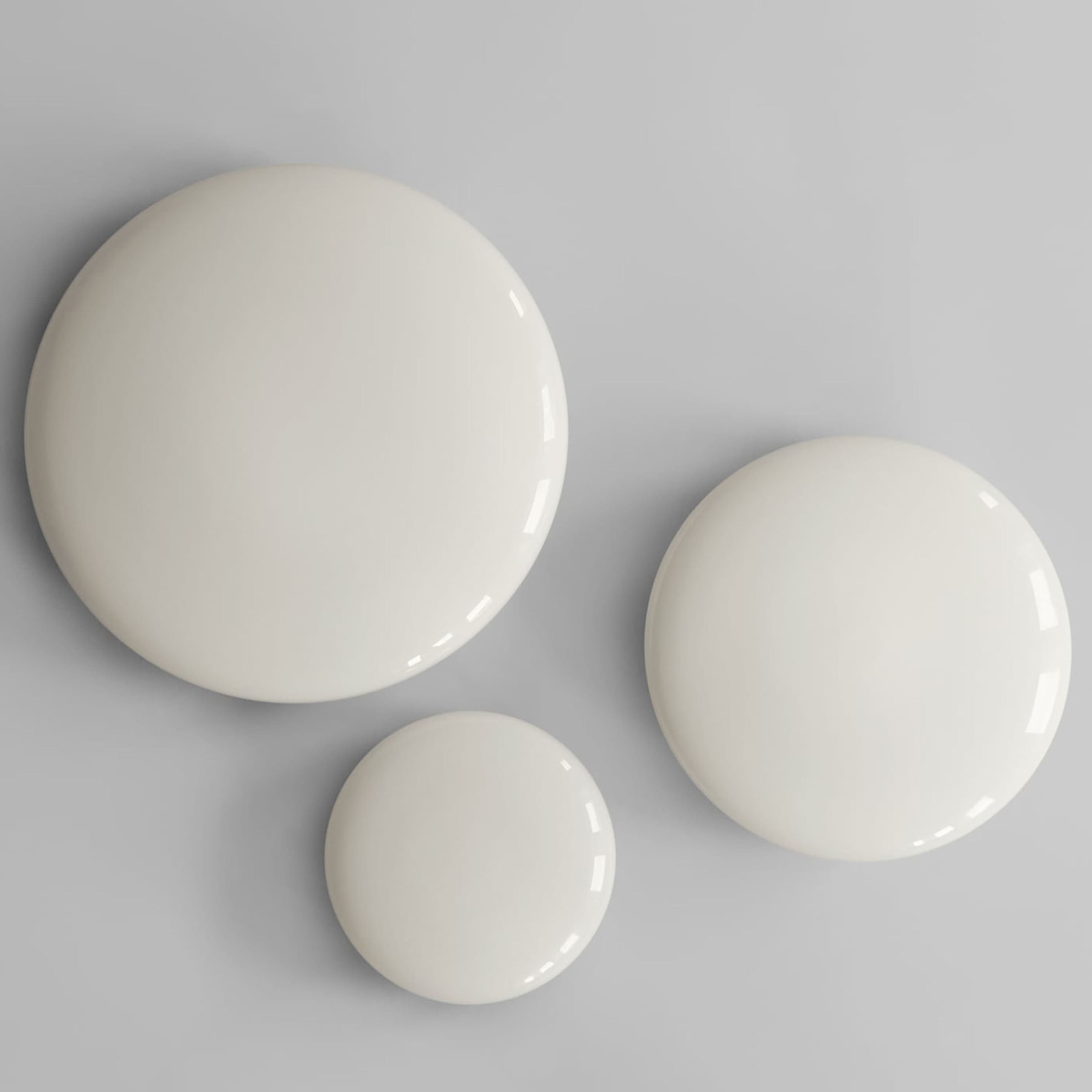 Hikari Seinävalaisin Opal White Ø24