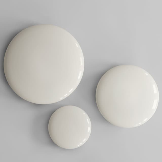 Hikari Seinävalaisin Opal White Ø24
