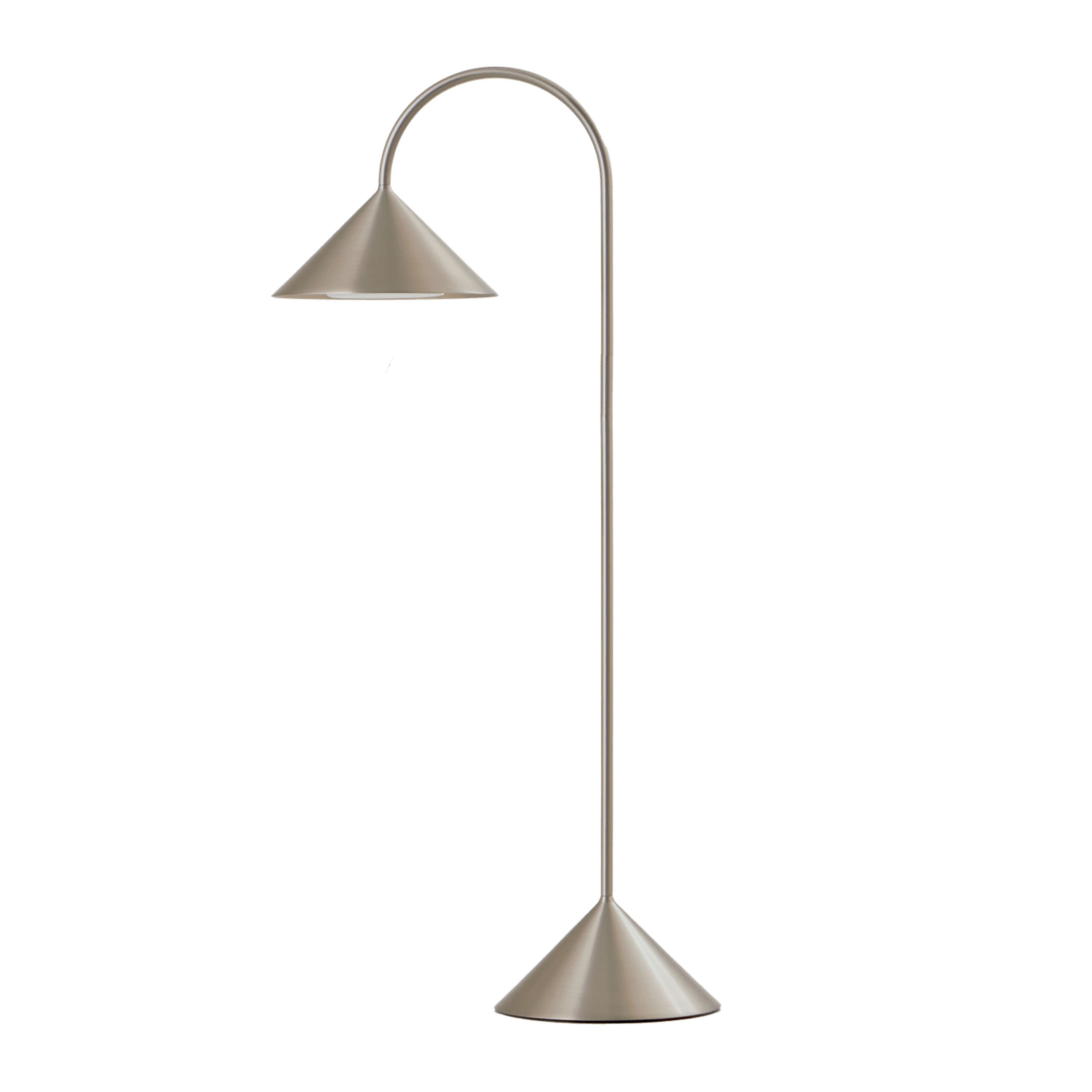 Grasp kannettava pöytävalaisin harjattua alumiinia 72 cm