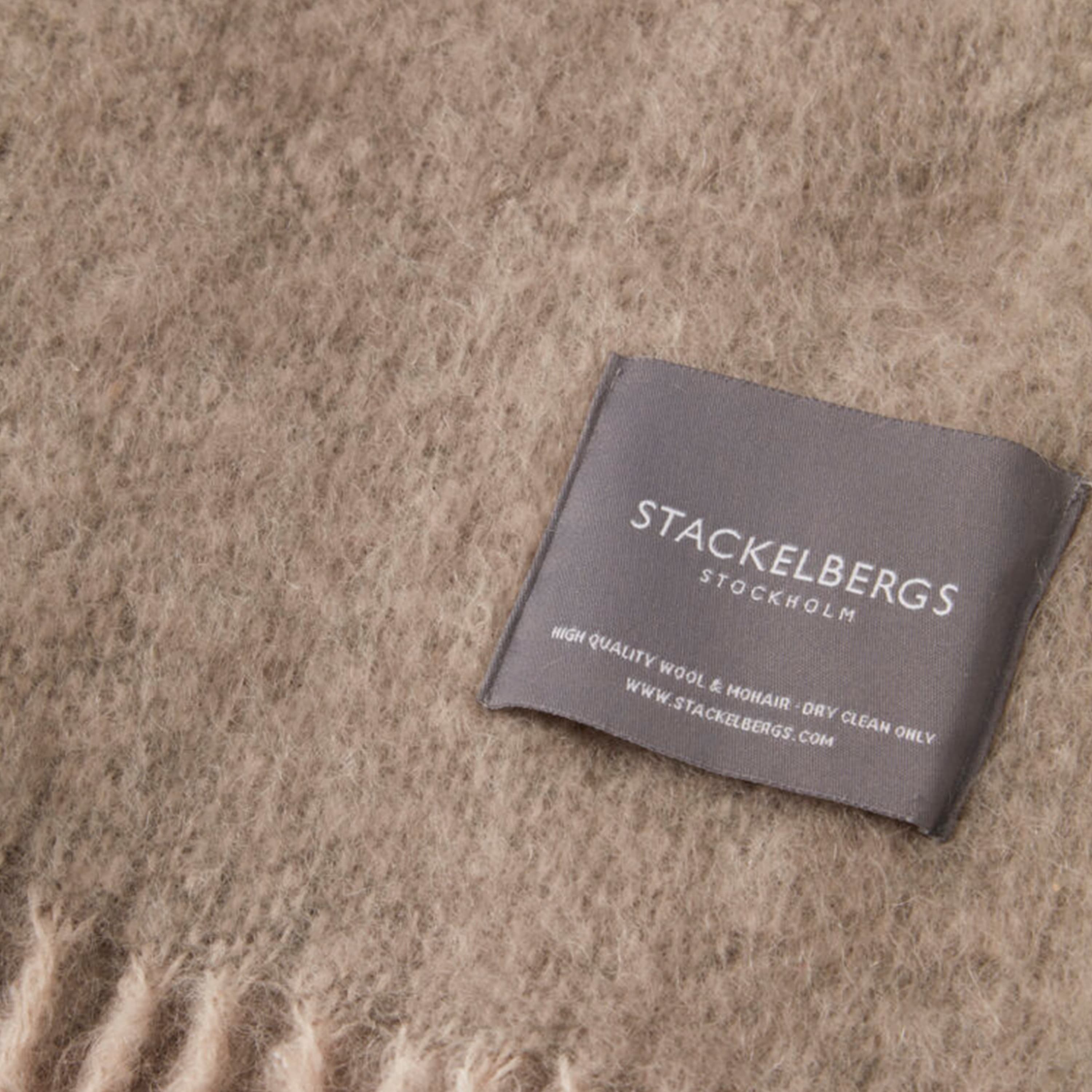 Mohair torkkupeitto mellow rose/brick melange
