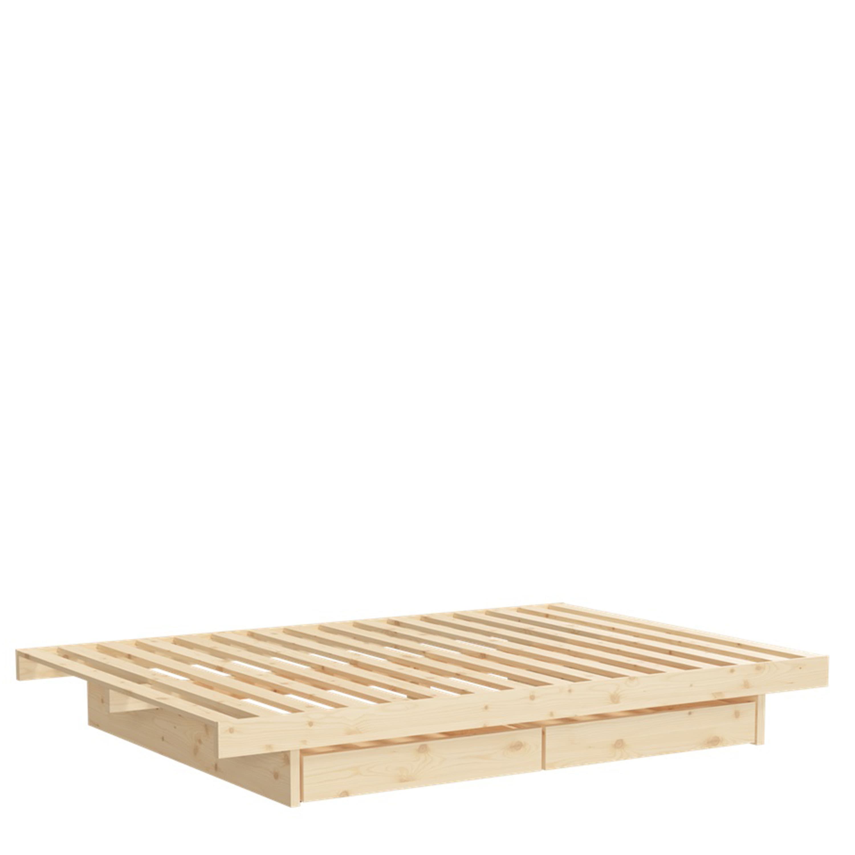 Kanso Sänkyrunko Sisältäen 4 Laatikkoa 160cm
