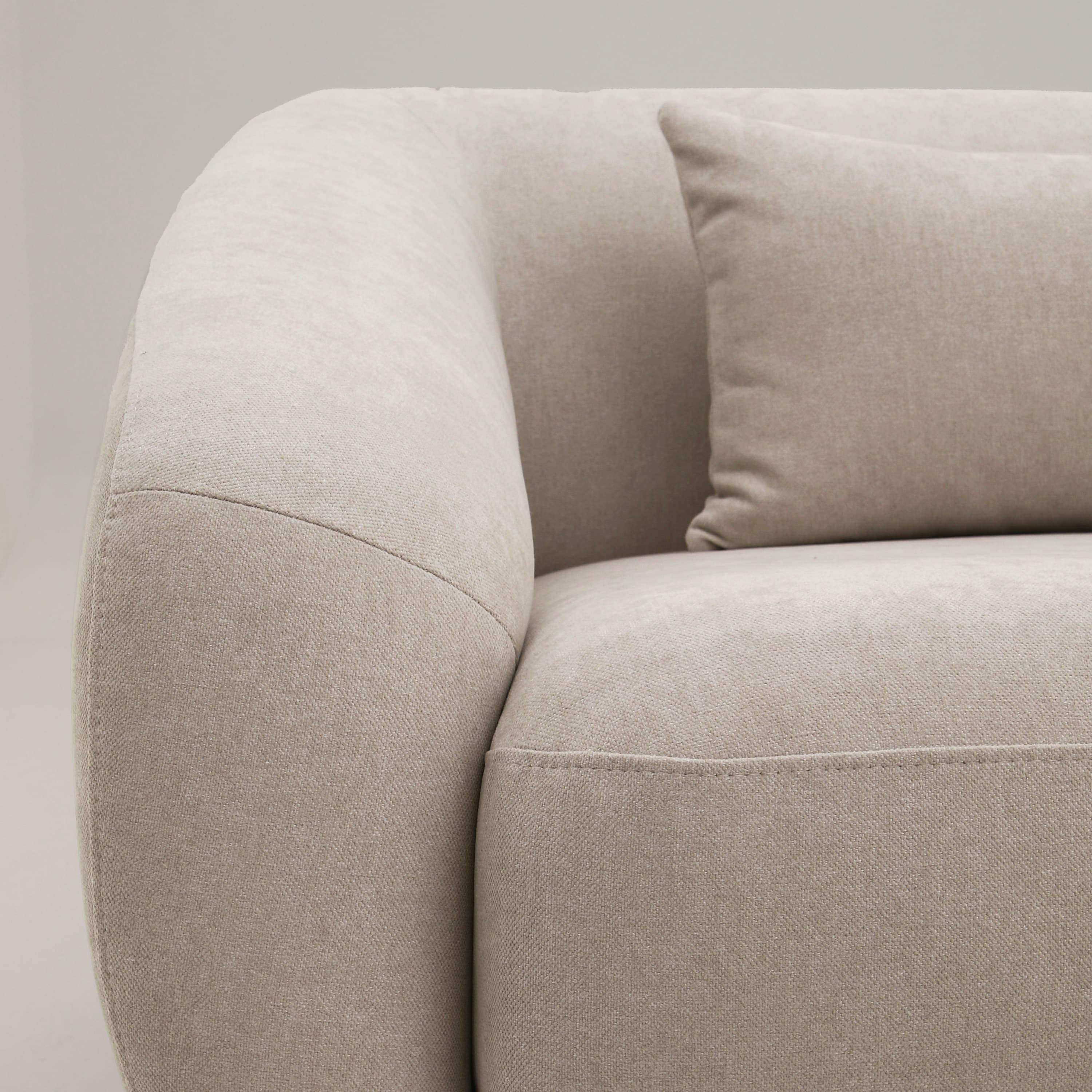 Alba 3-istuttava Sohva Beige 258cm
