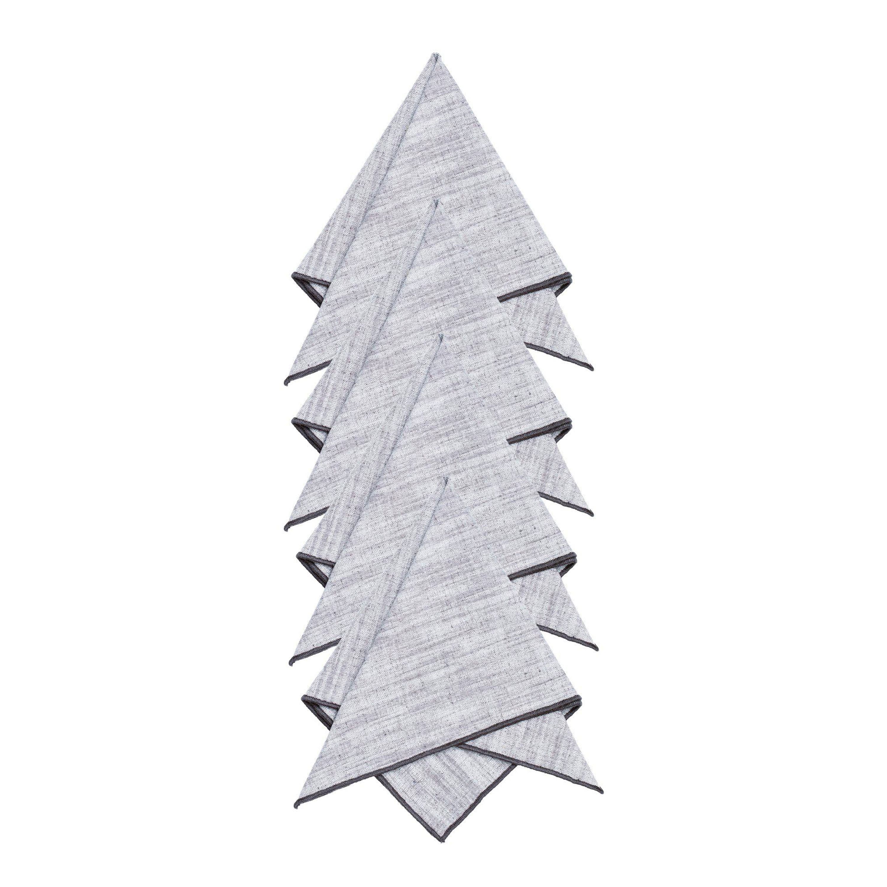 Sabina Lautasliina Asfaltti 45x45 4-pakkaus
