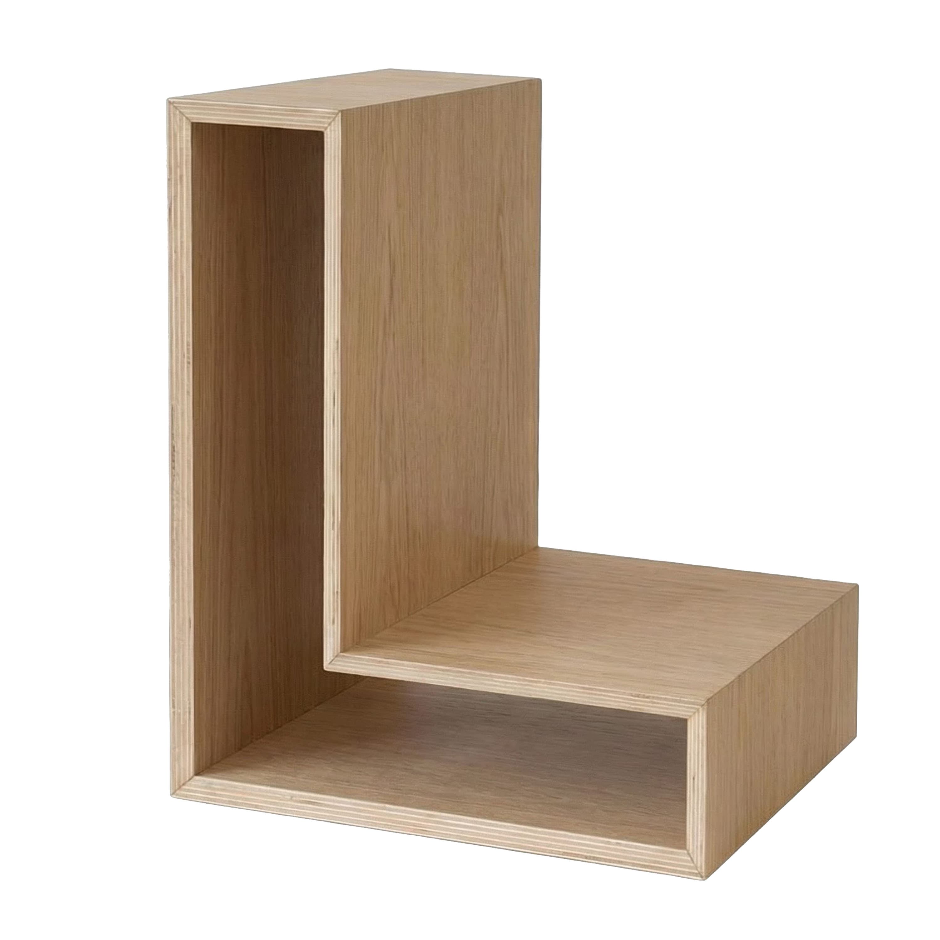 L-Shelf Yöpöytä Tammi