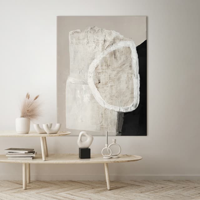 White Stone Taulu No Frame 90x120cm