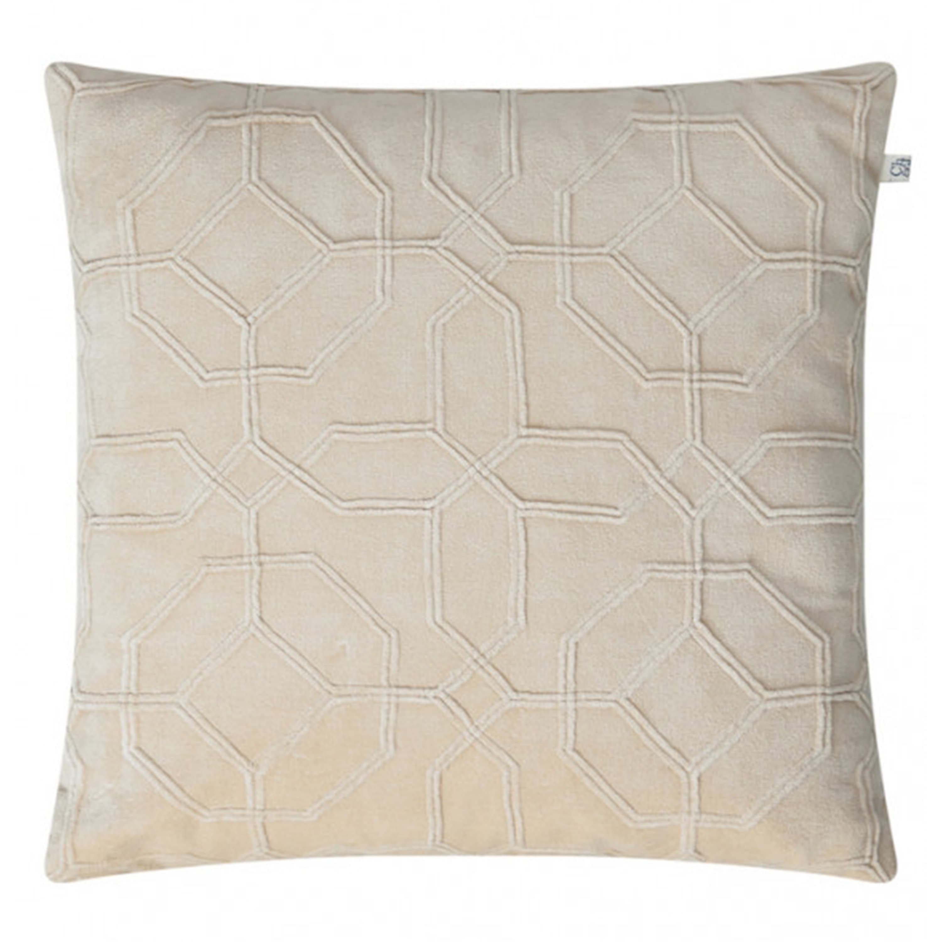 Nandi Tyynynpäällinen Sametti Beige 50x50