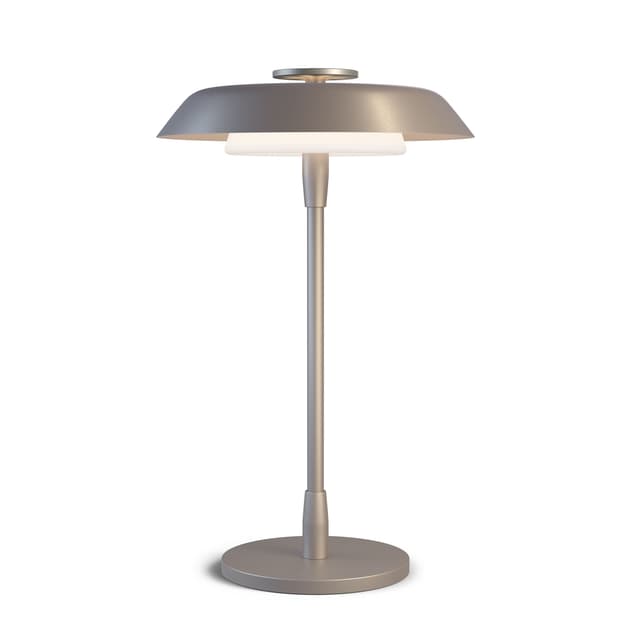 Horisont-pöytävalaisin Metallic Champagne 47cm