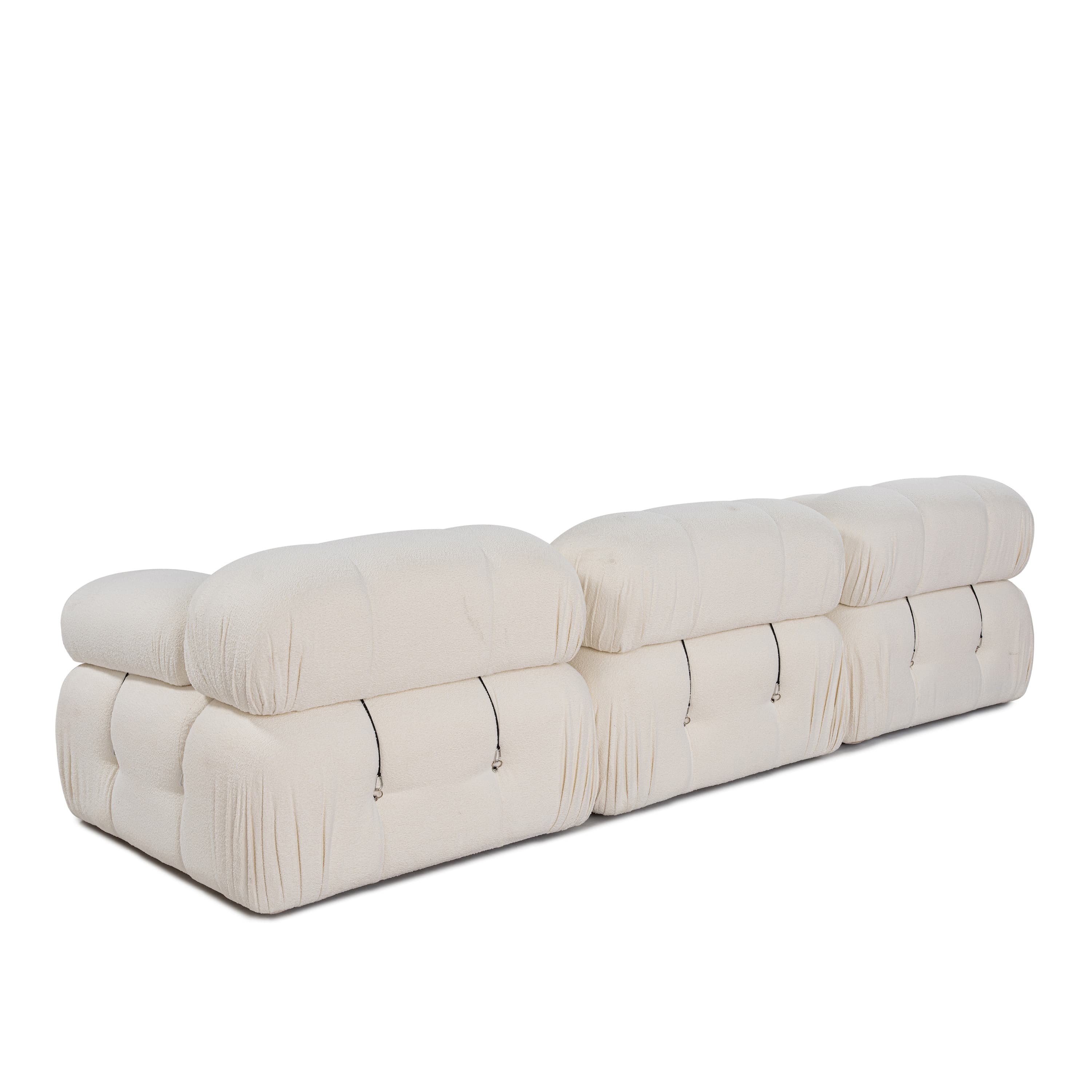 Blanca 3-istuttava Sohva White Bouclé