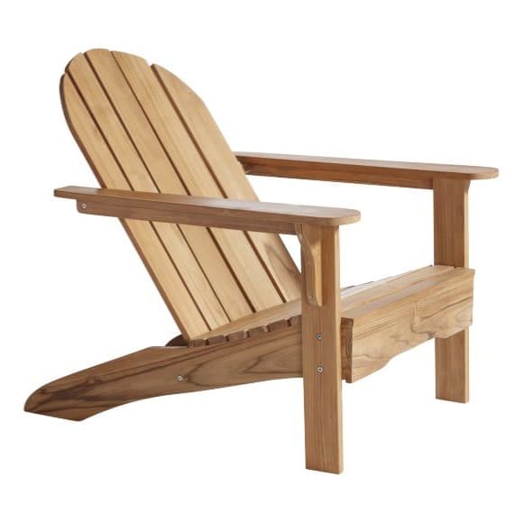 Adirondack Lepotuoli Teak