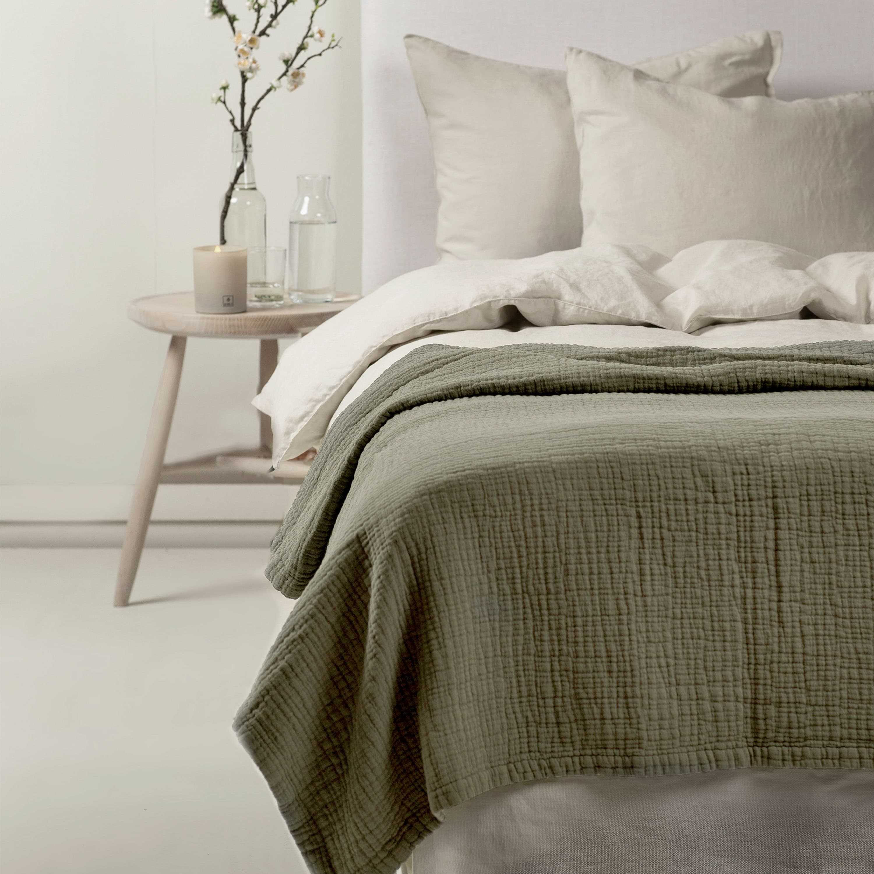 Denise Sängynpeite Khaki 270x250