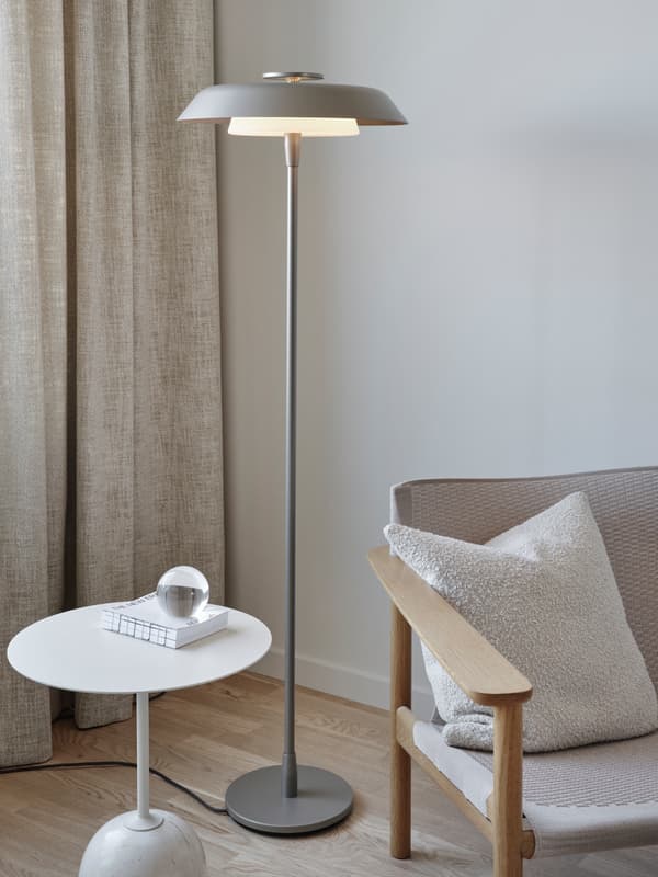 Horisont-lattiavalaisin Metallic Champagne 141cm