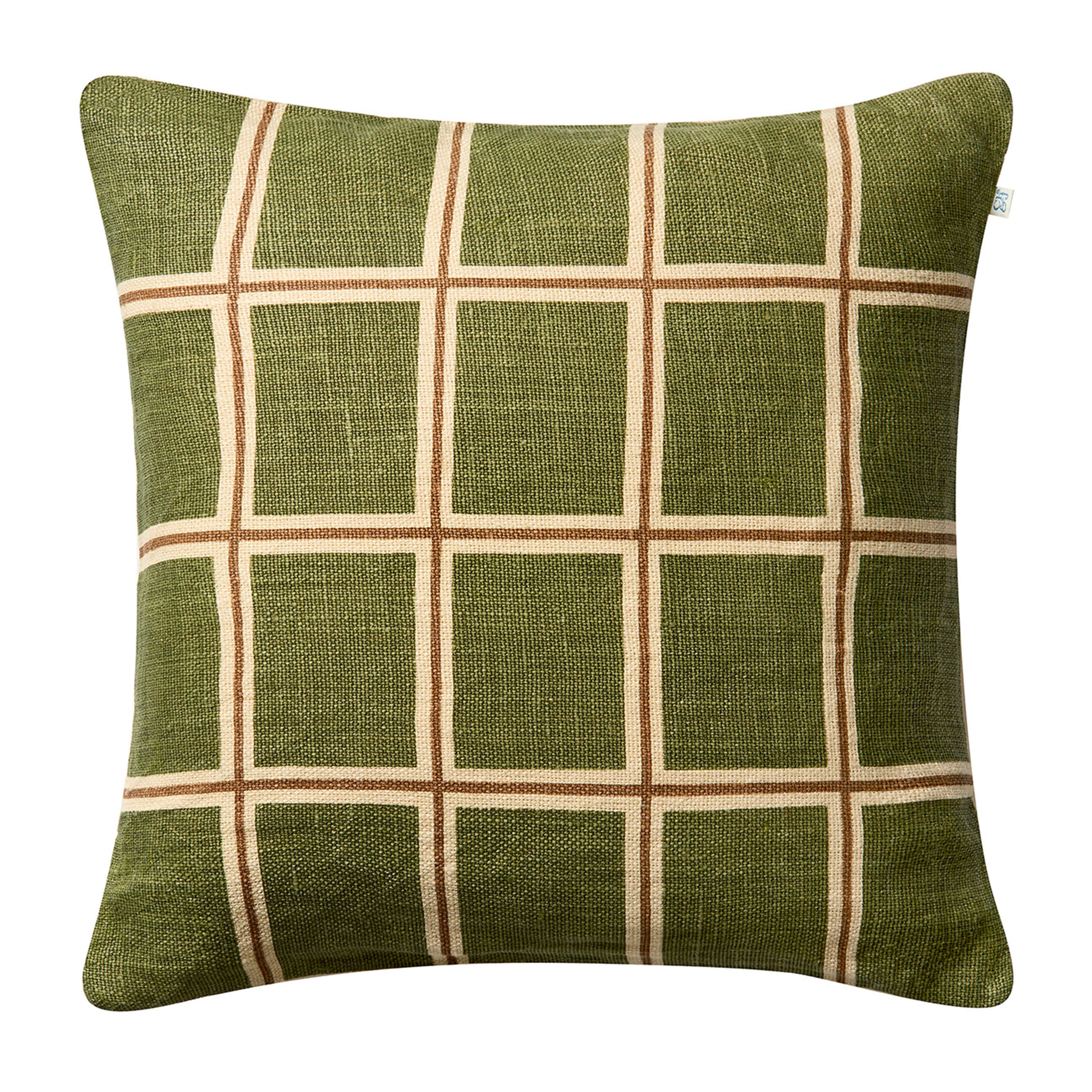 Raha Tyynynpäällinen Cactus Green/Taupe 50x50