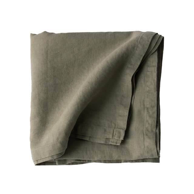 Pöytäliina Pellava Olive 145x145