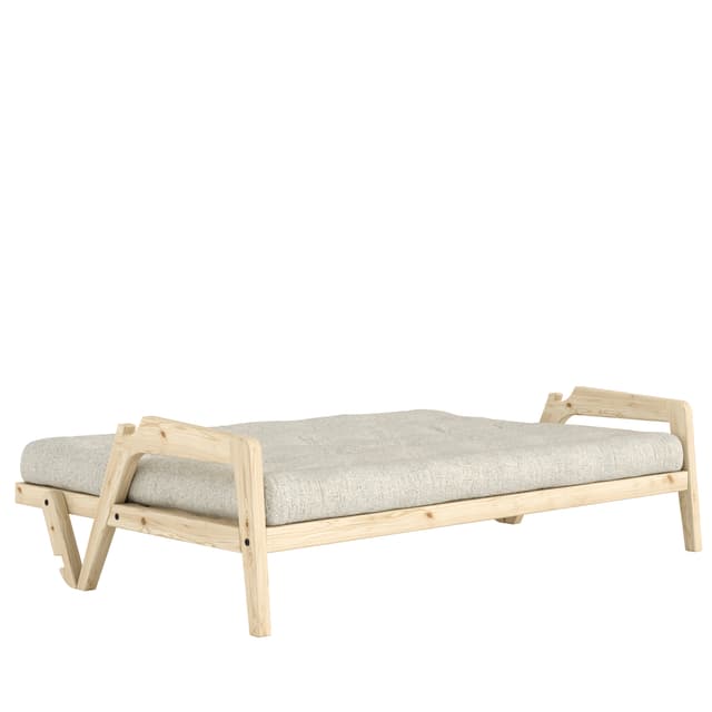 Grab Vuodesohva Clear Lacquered/Soft Chalk 204cm