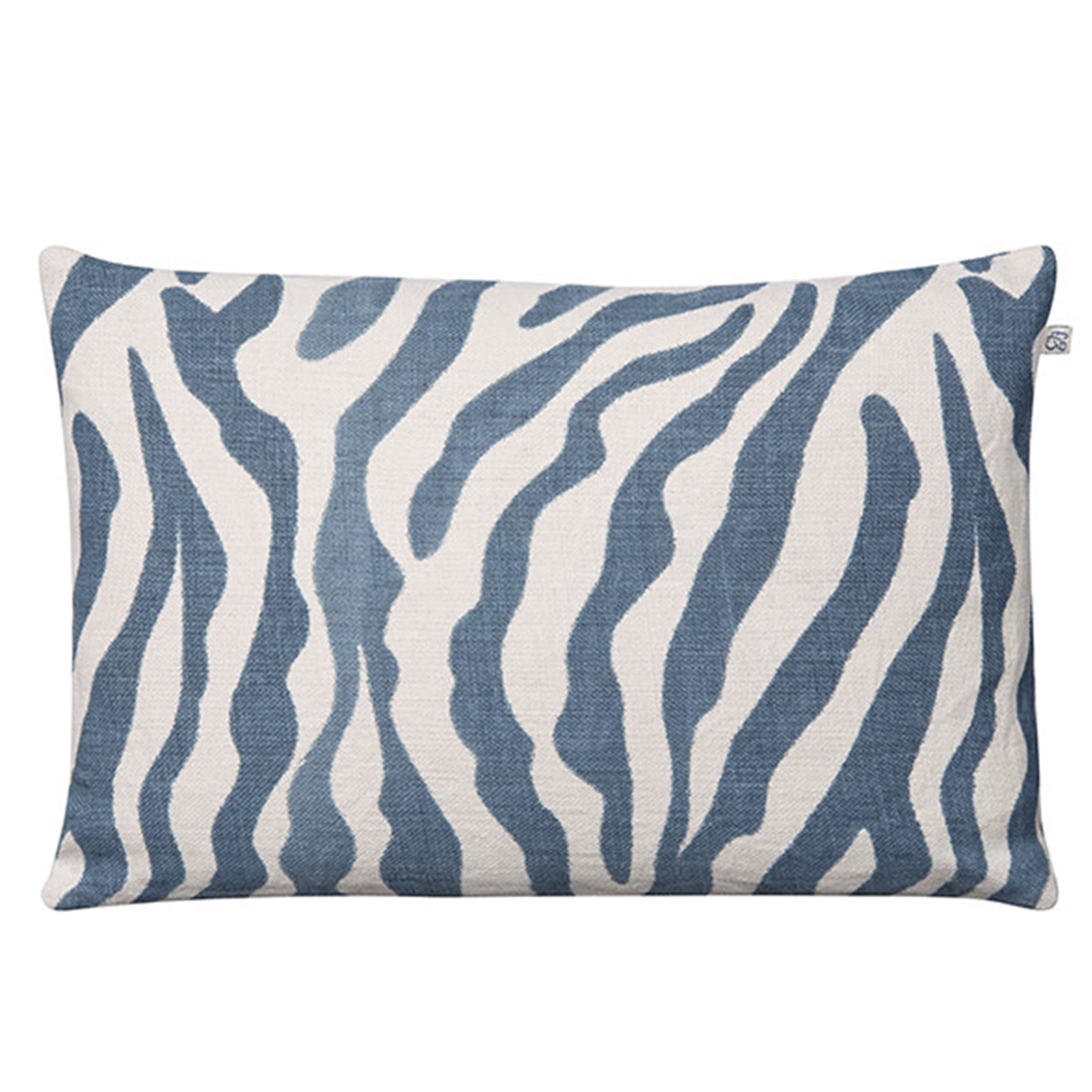 Zebra Pellava tyynynpäällinen Heaven Blue 40x60
