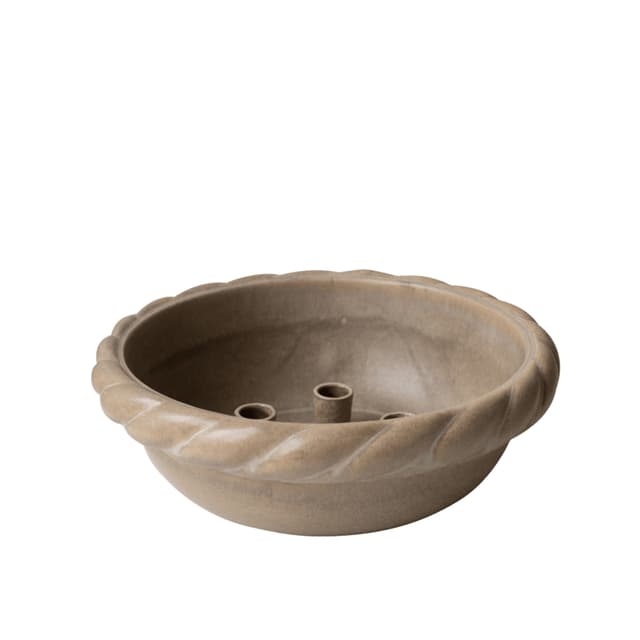 Twine Kynttilänjalka Beige Ø30