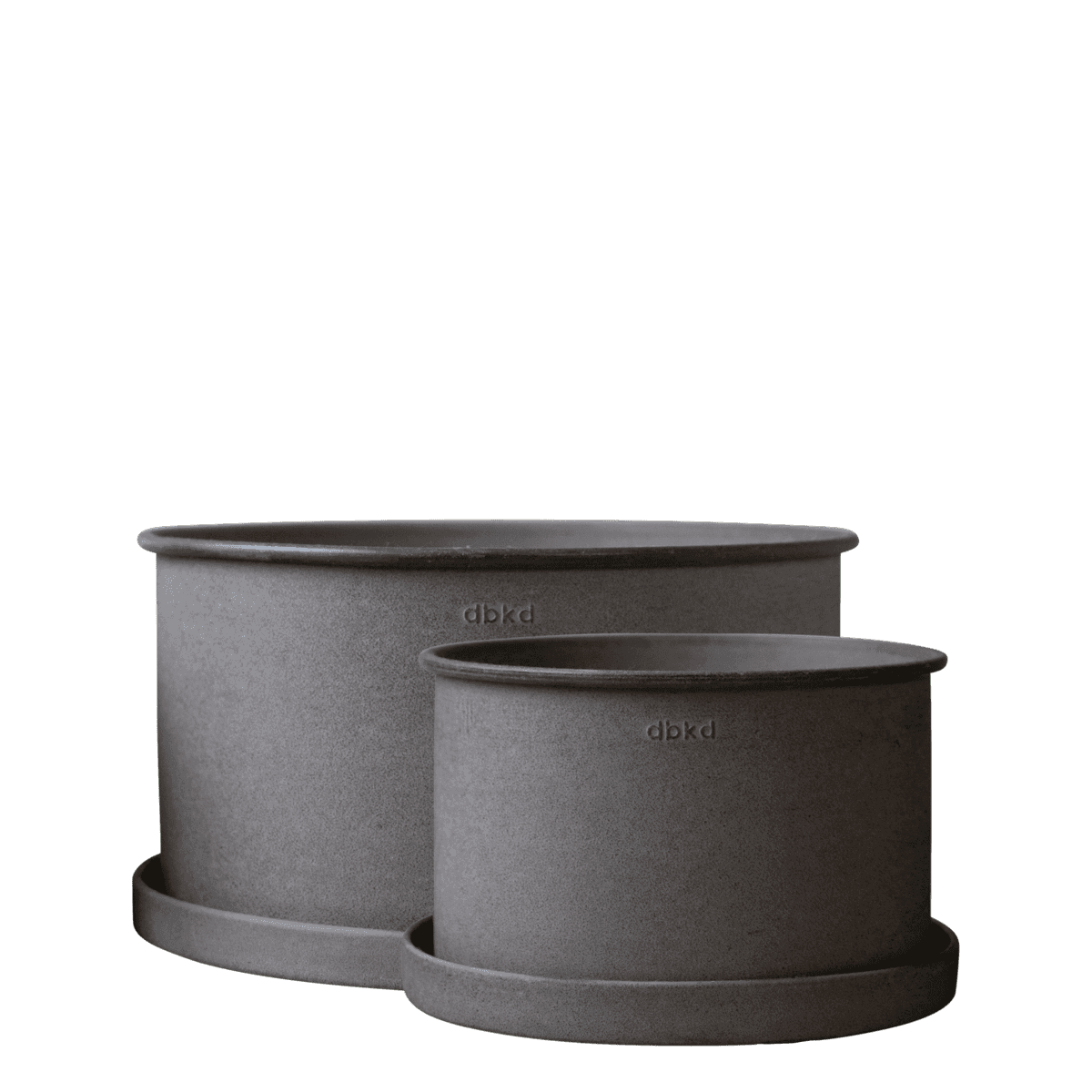 Plant Bowl ruukku brown 2-pack