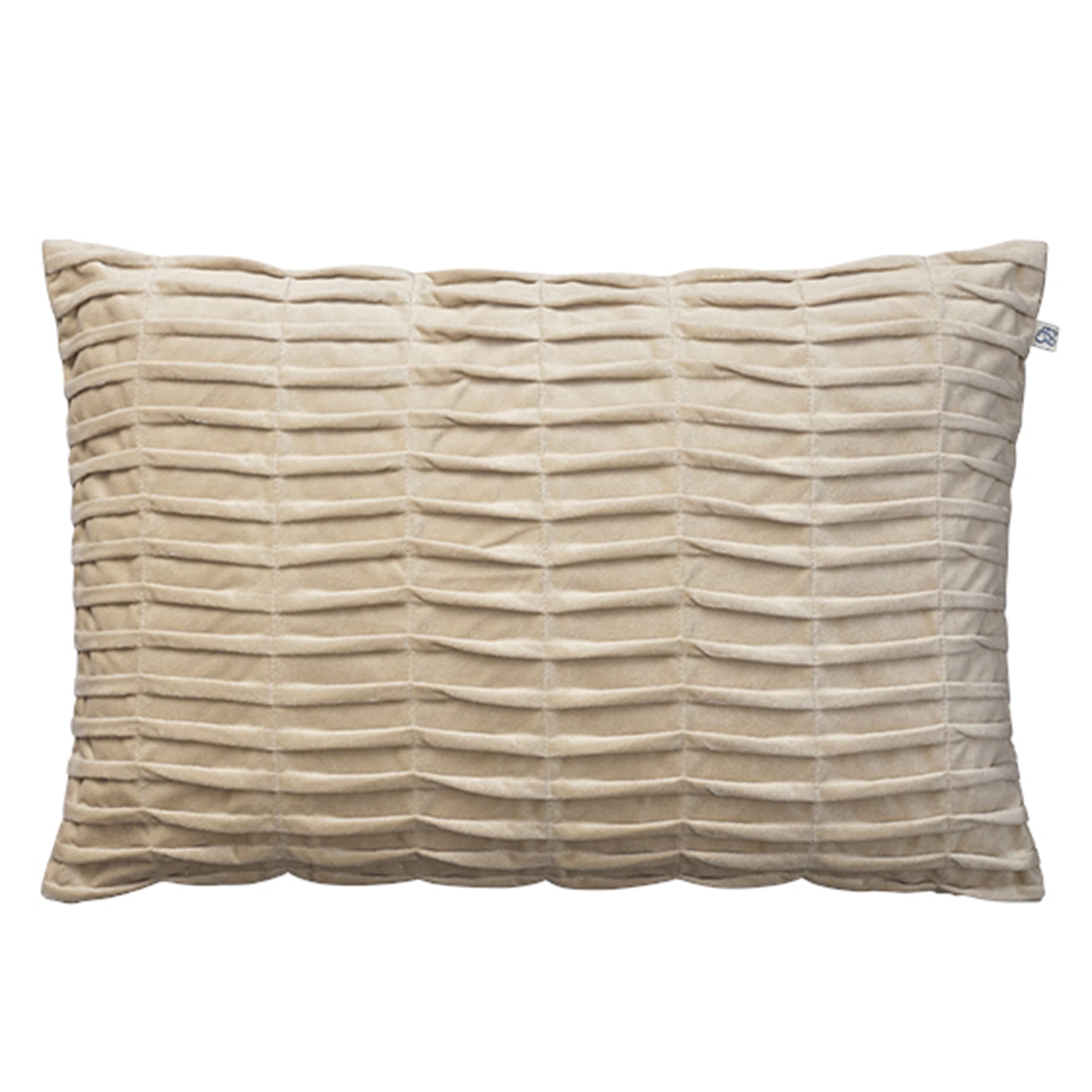 Rishi Tyynynpäällinen Sametti Beige 40x60