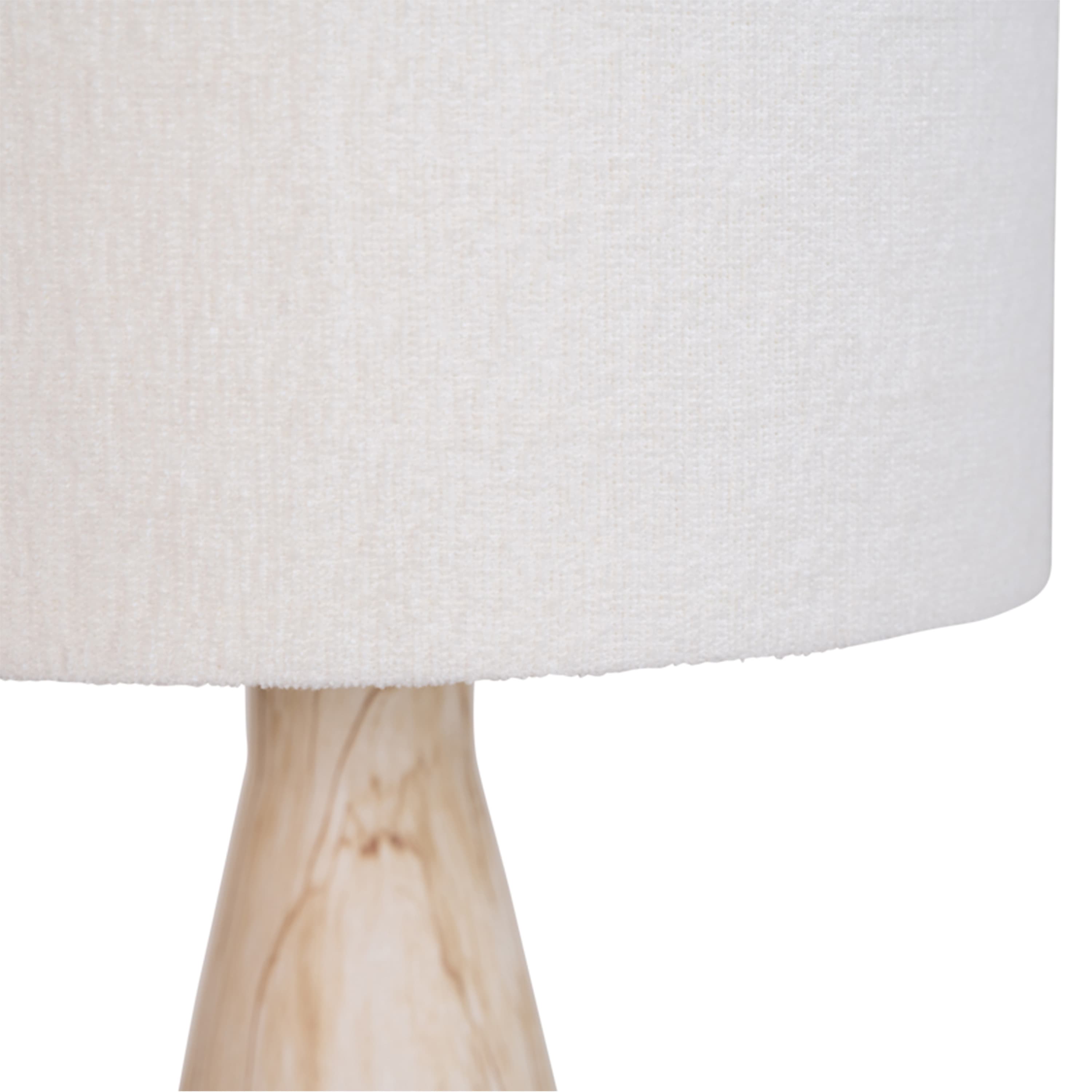 Jun Pöytävalaisin Tavertine/White 50cm