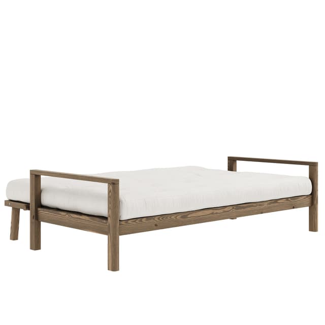 Knob Vuodesohva Ruskea/Natural 190cm