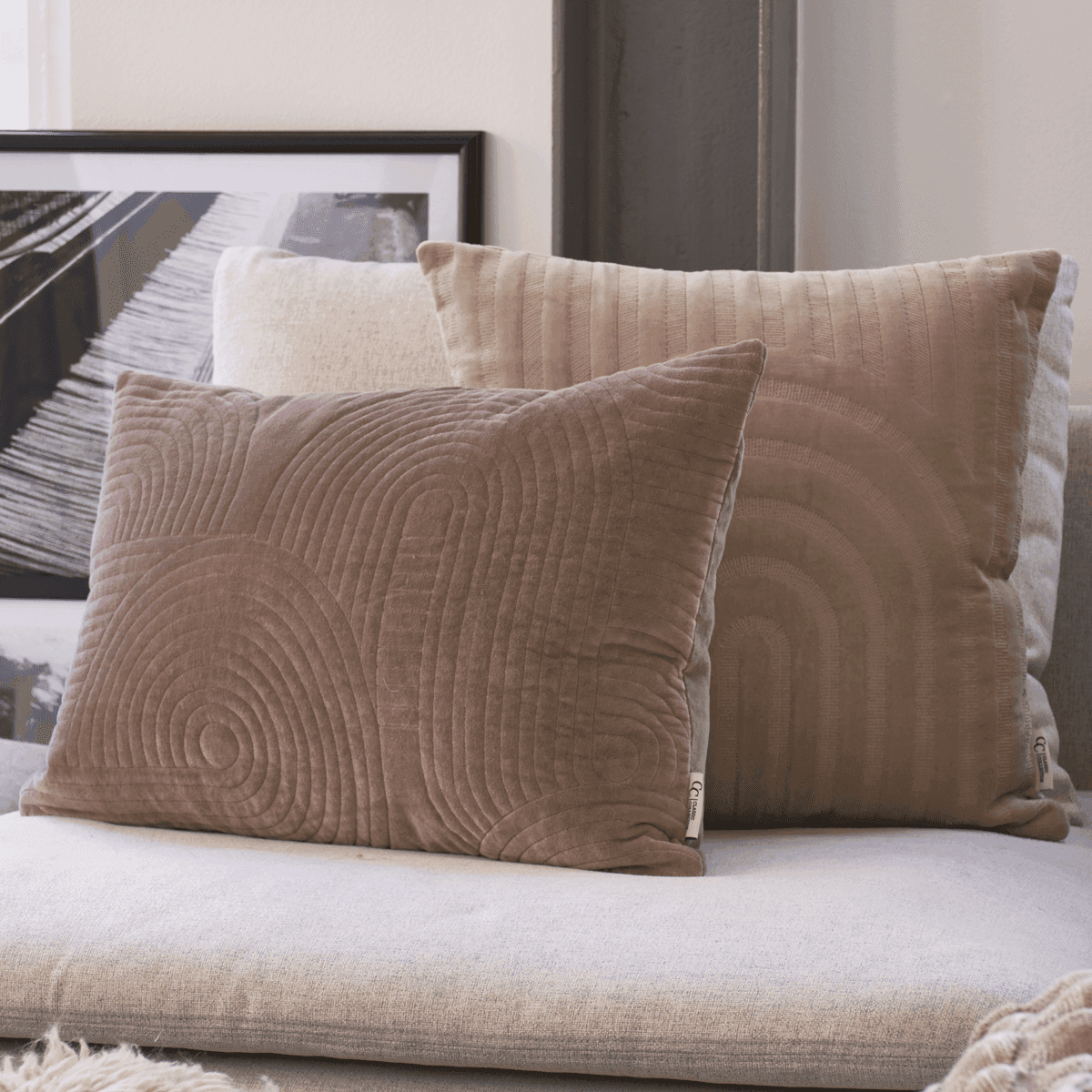 Arch Tyynynpäällinen Simply Taupe 50 x 50