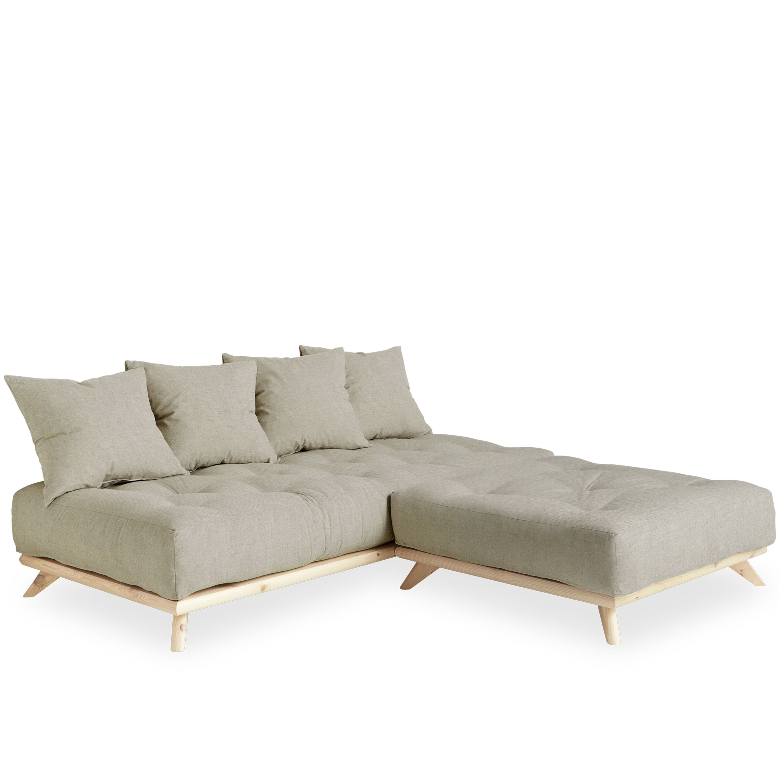 Senza Vuodesohva Luonnollinen/Pellava 200 cm