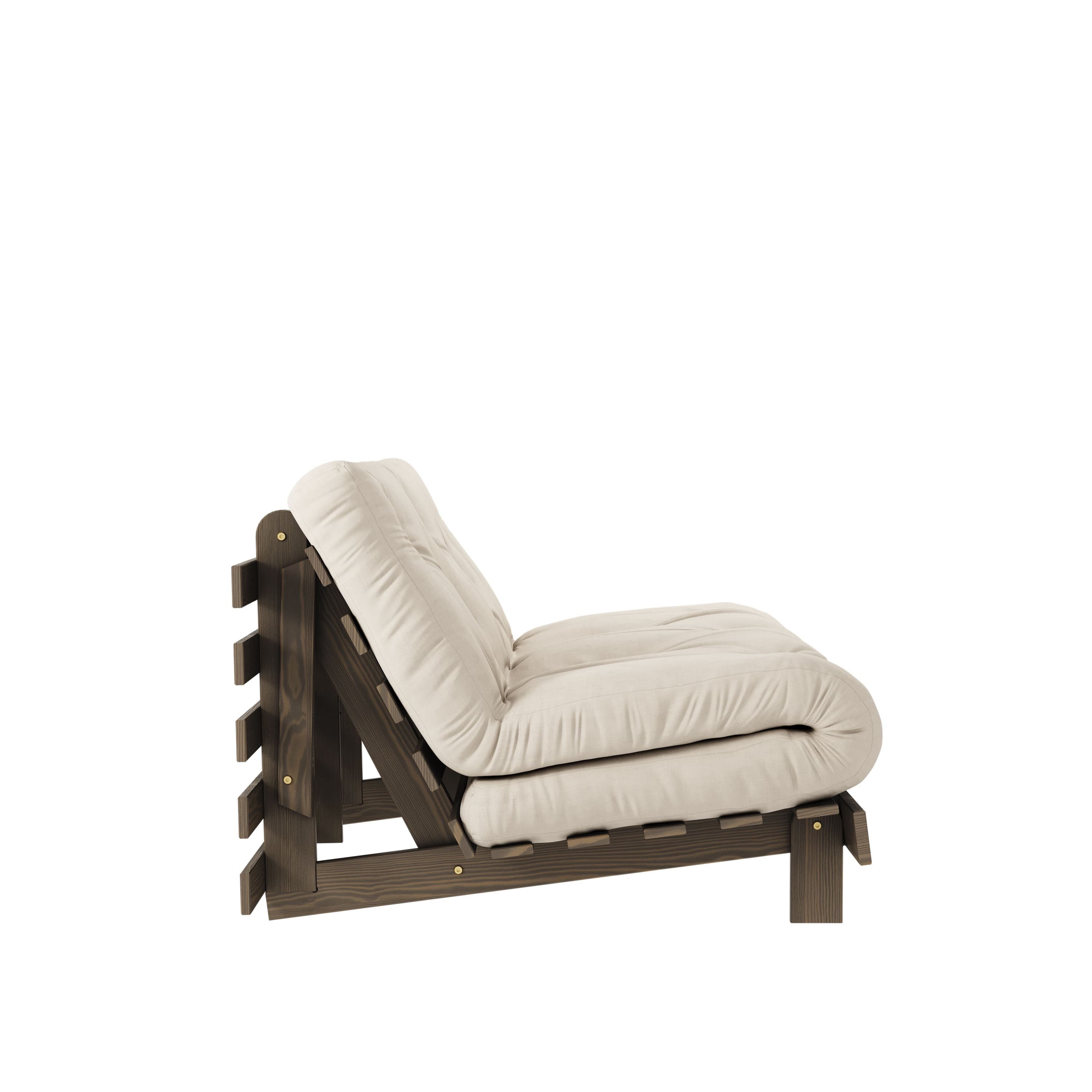 Roots Vuodesohva Ruskea/Beige 140cm