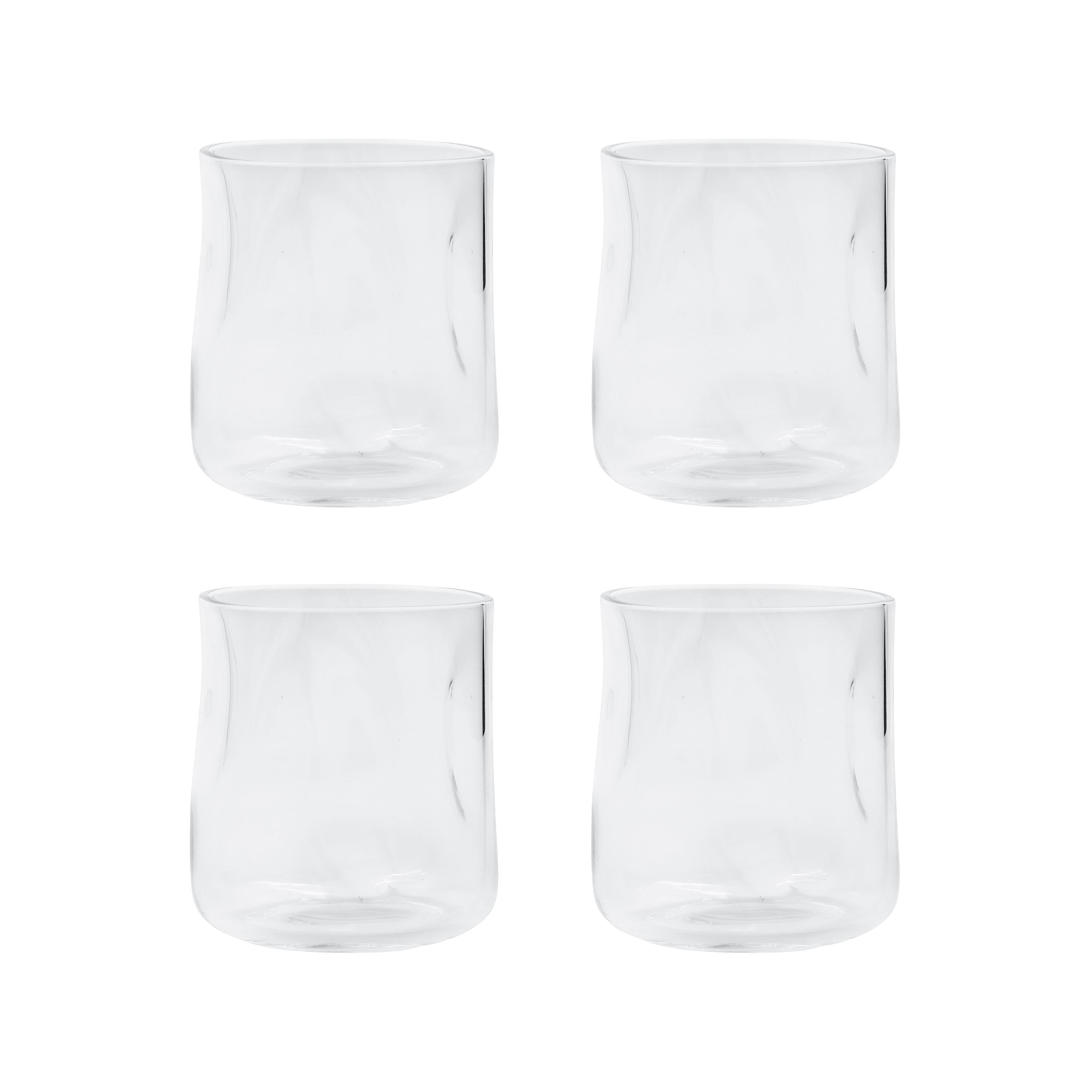 Sand Lasit Kirkas 4‑pack