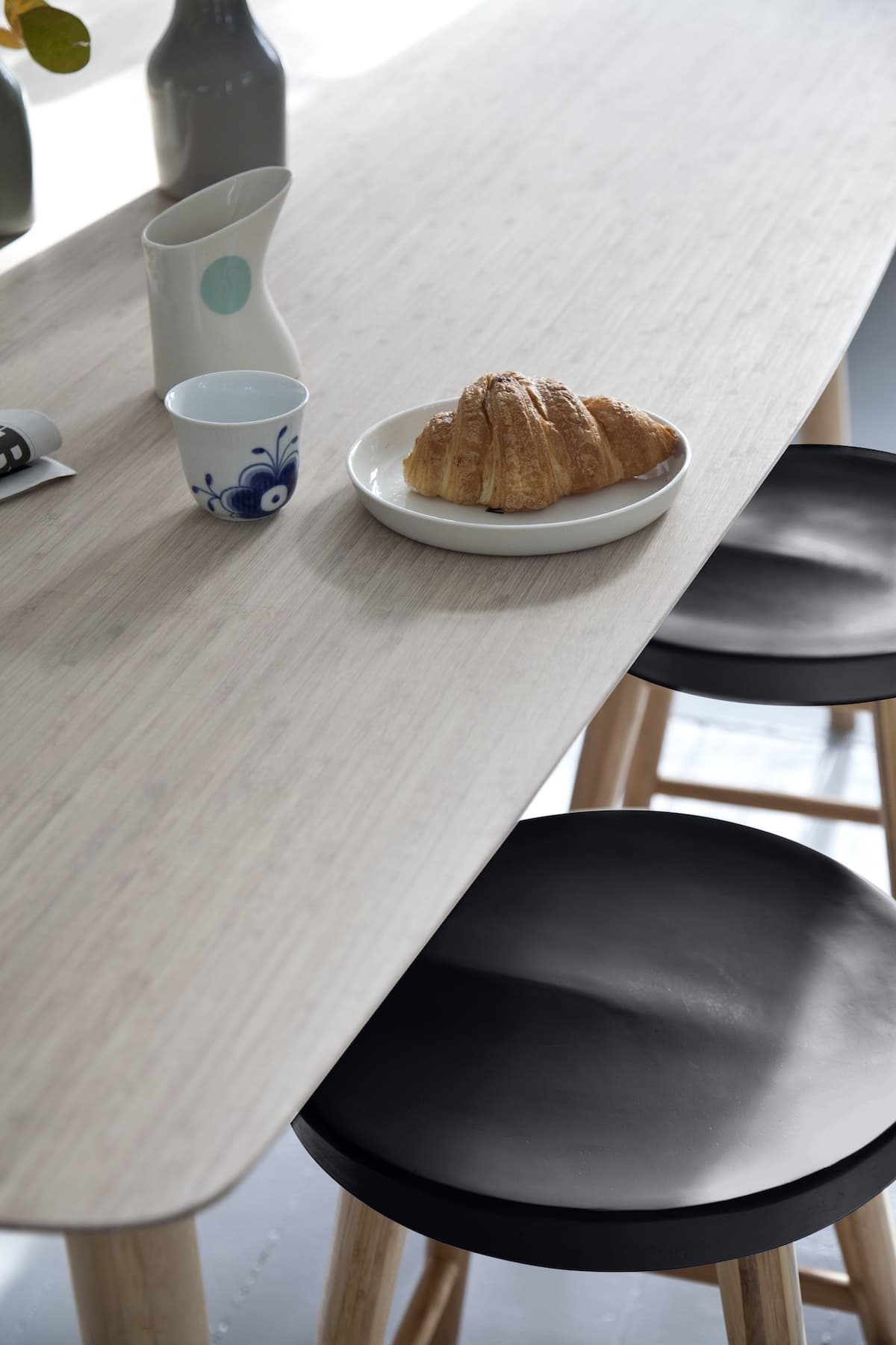 Noble Ruokapöytä Bambu 182cm