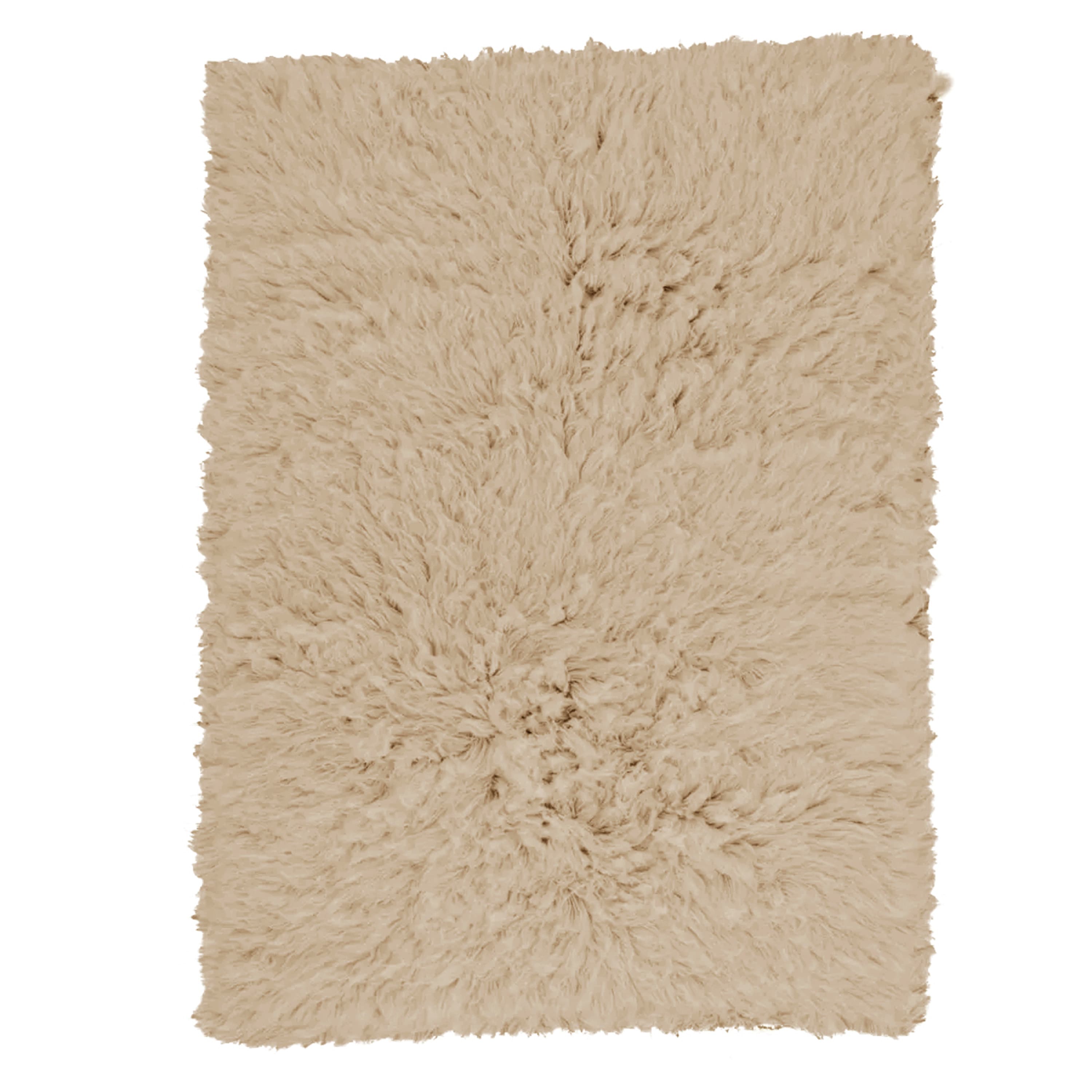 Fluffy Flokati Matto Camel 240 x 350