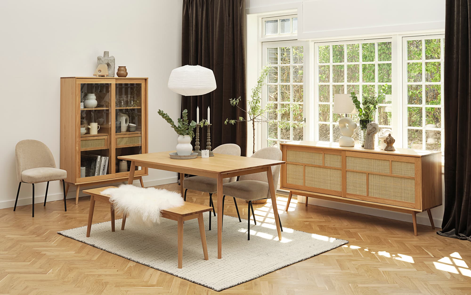 Sofia Senkki Natural Oak 180cm