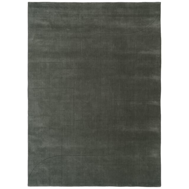 Geometric Maze Villamatto Moss 250x350