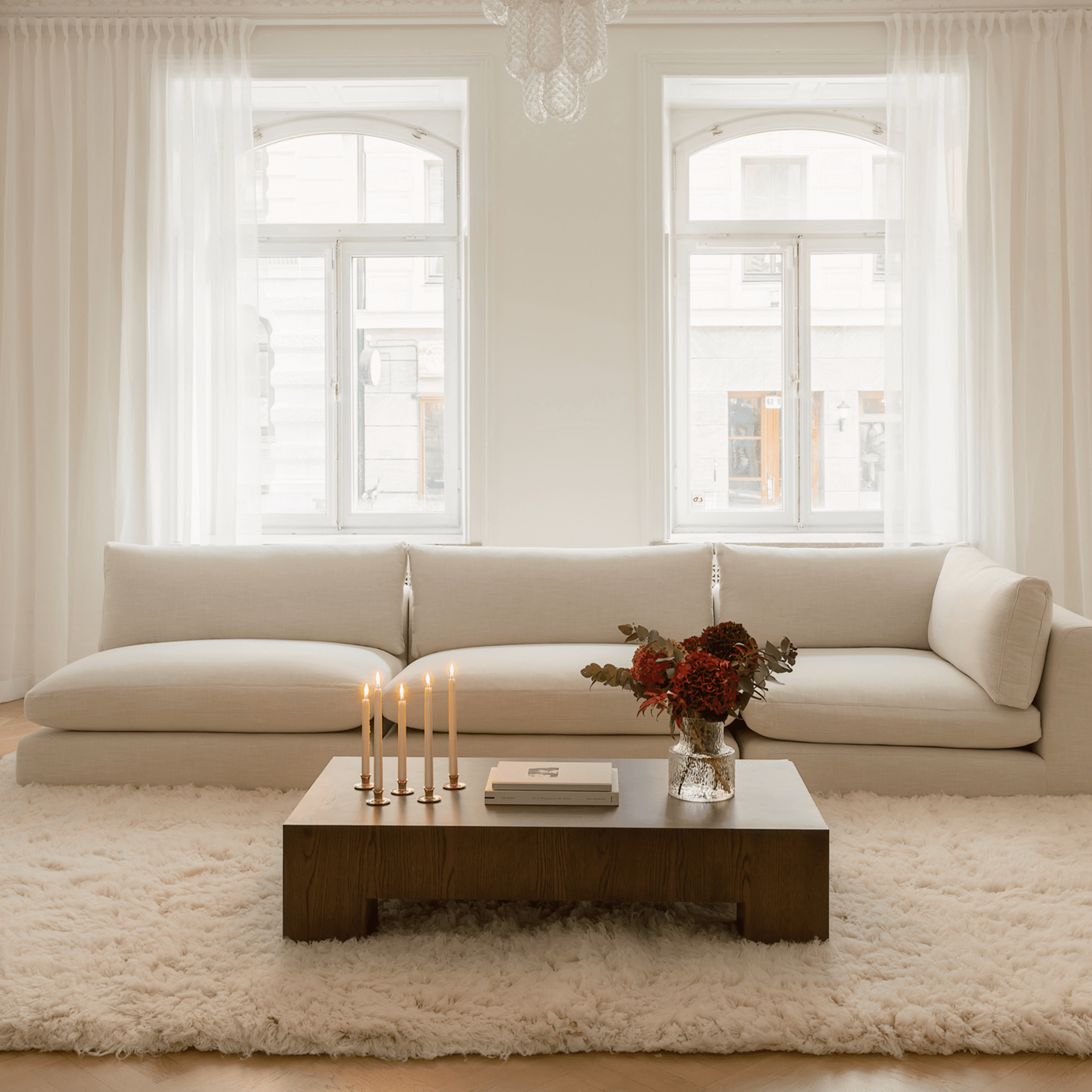 Capri 1,5-istuttava sohvaosa Beige 120cm