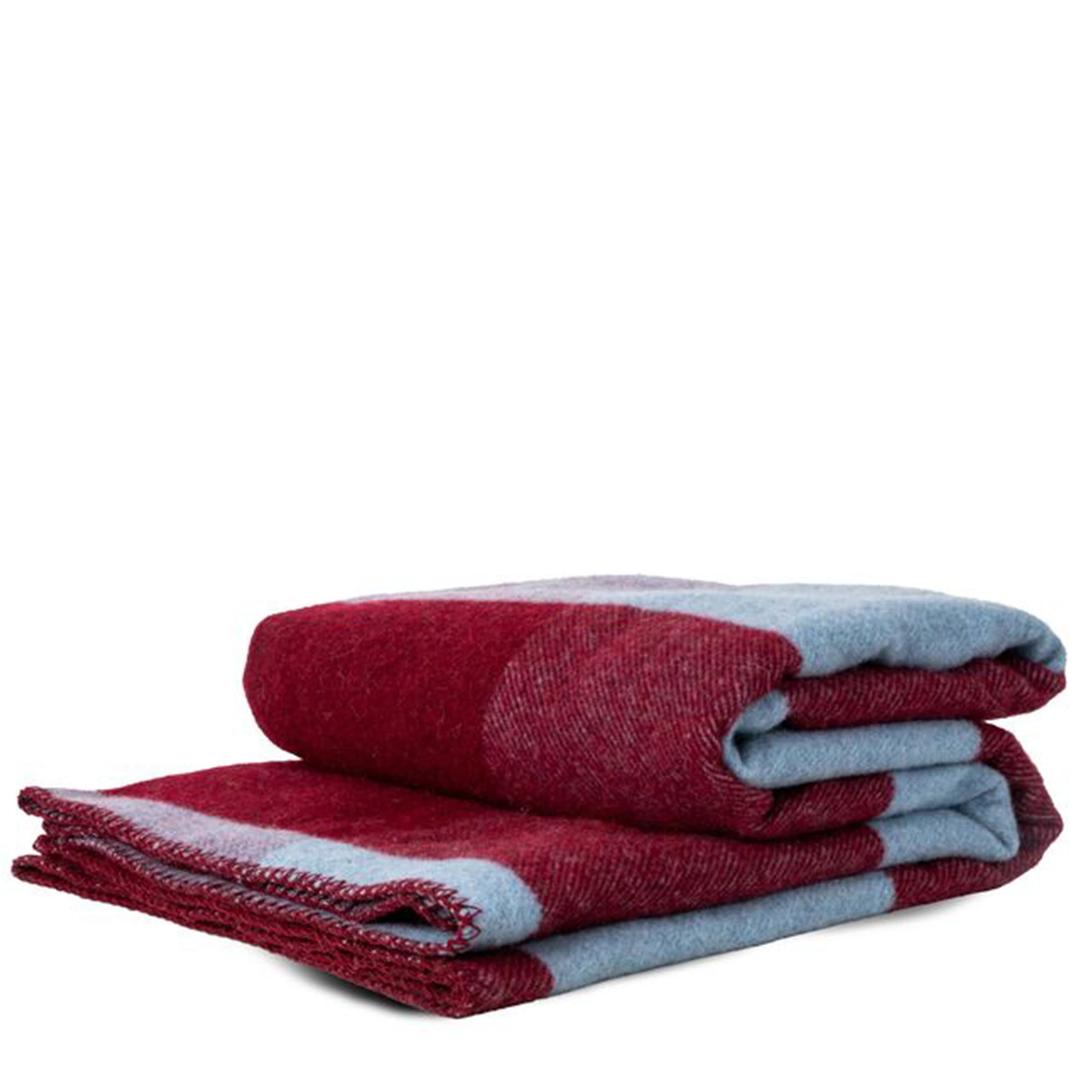 Embrace Viltti Light Blue/Bordeaux 130x200