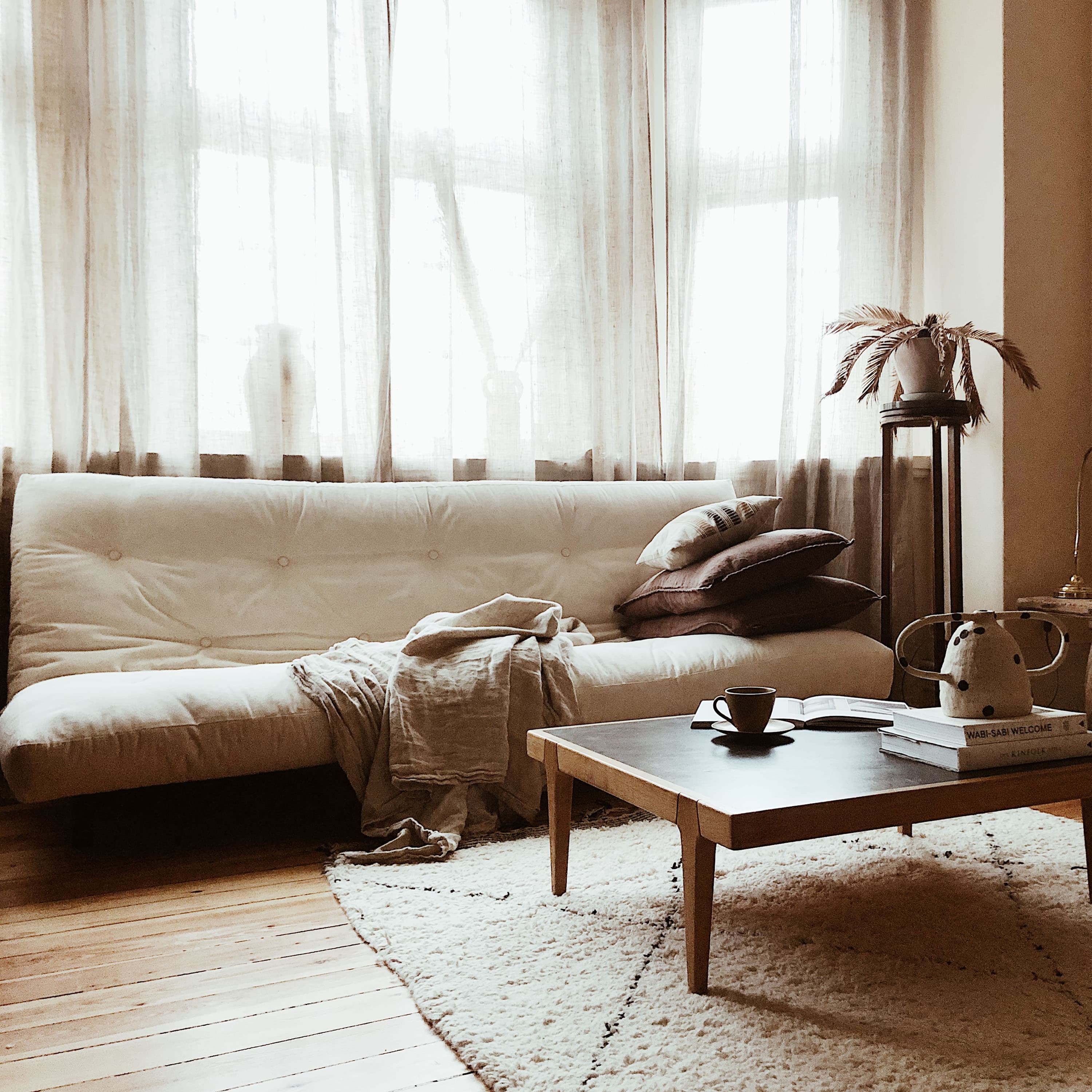 Fresh Vuodesohva Luonnollinen/Beige 200 cm