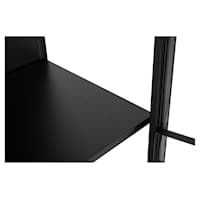 Neah Vitriinikaappi Black 180 cm