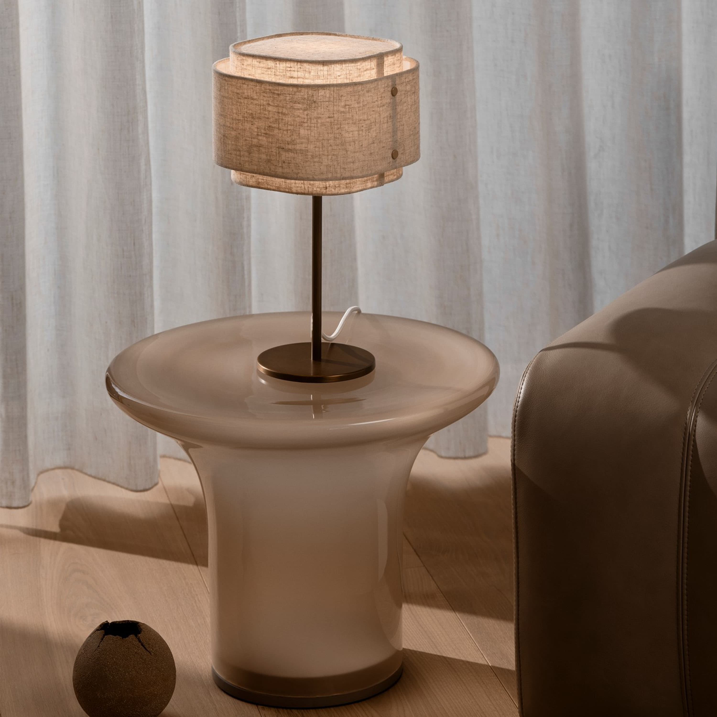 Takai Pöytävalaisin Beige 21cm